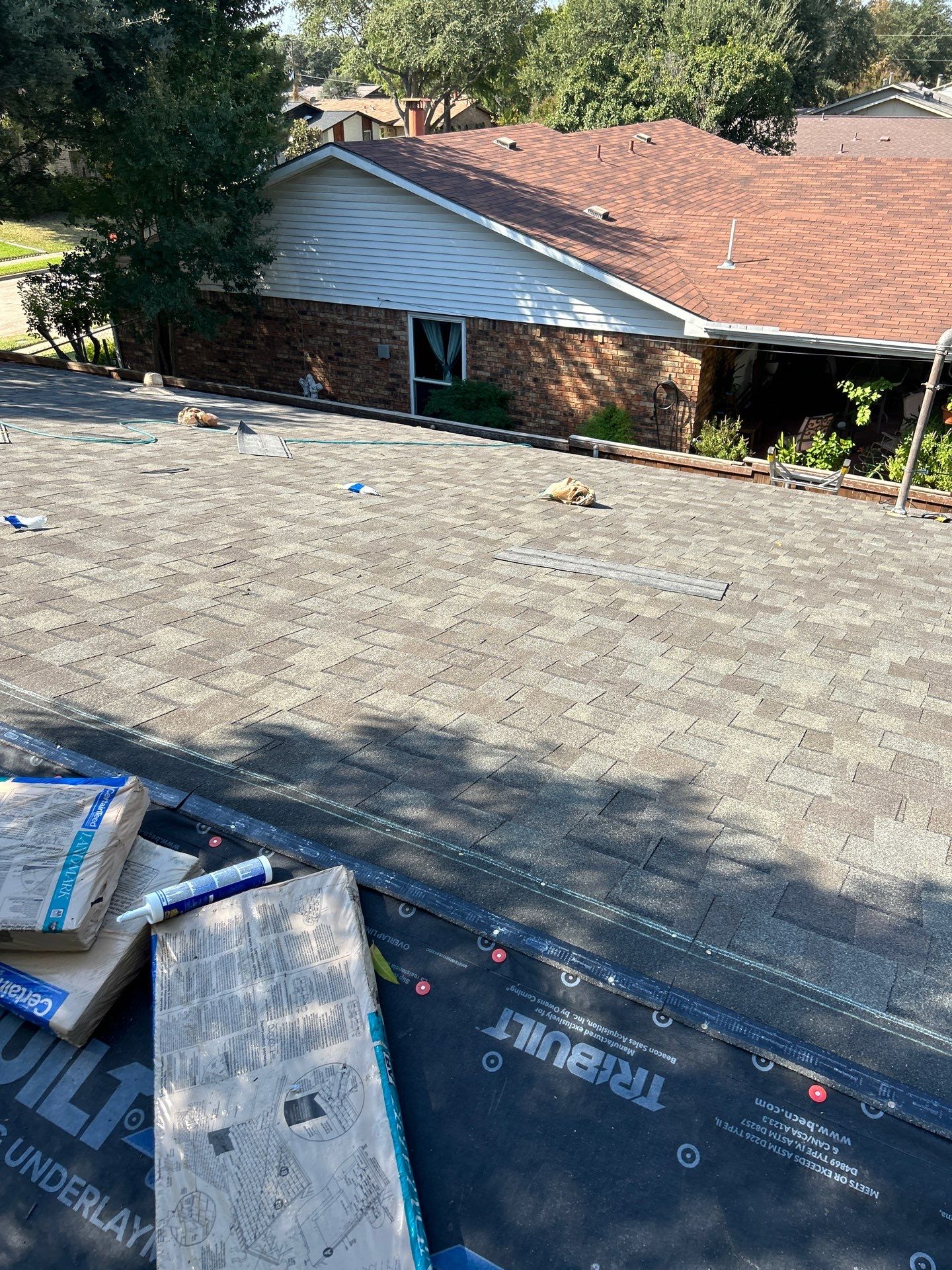 Project in Grand Prairie by Rhino Roofing and General Contracting, LLC