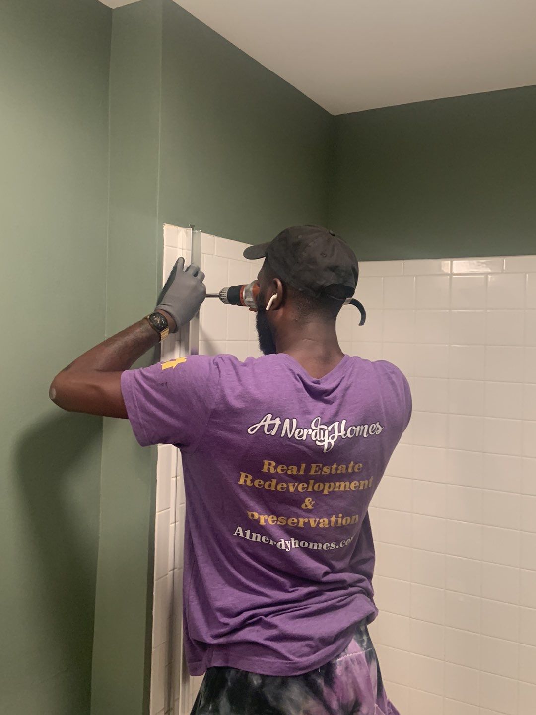 Shower Glass Door Installation using Shower Glass Door Kit by A1 NERDY HOMES LLC