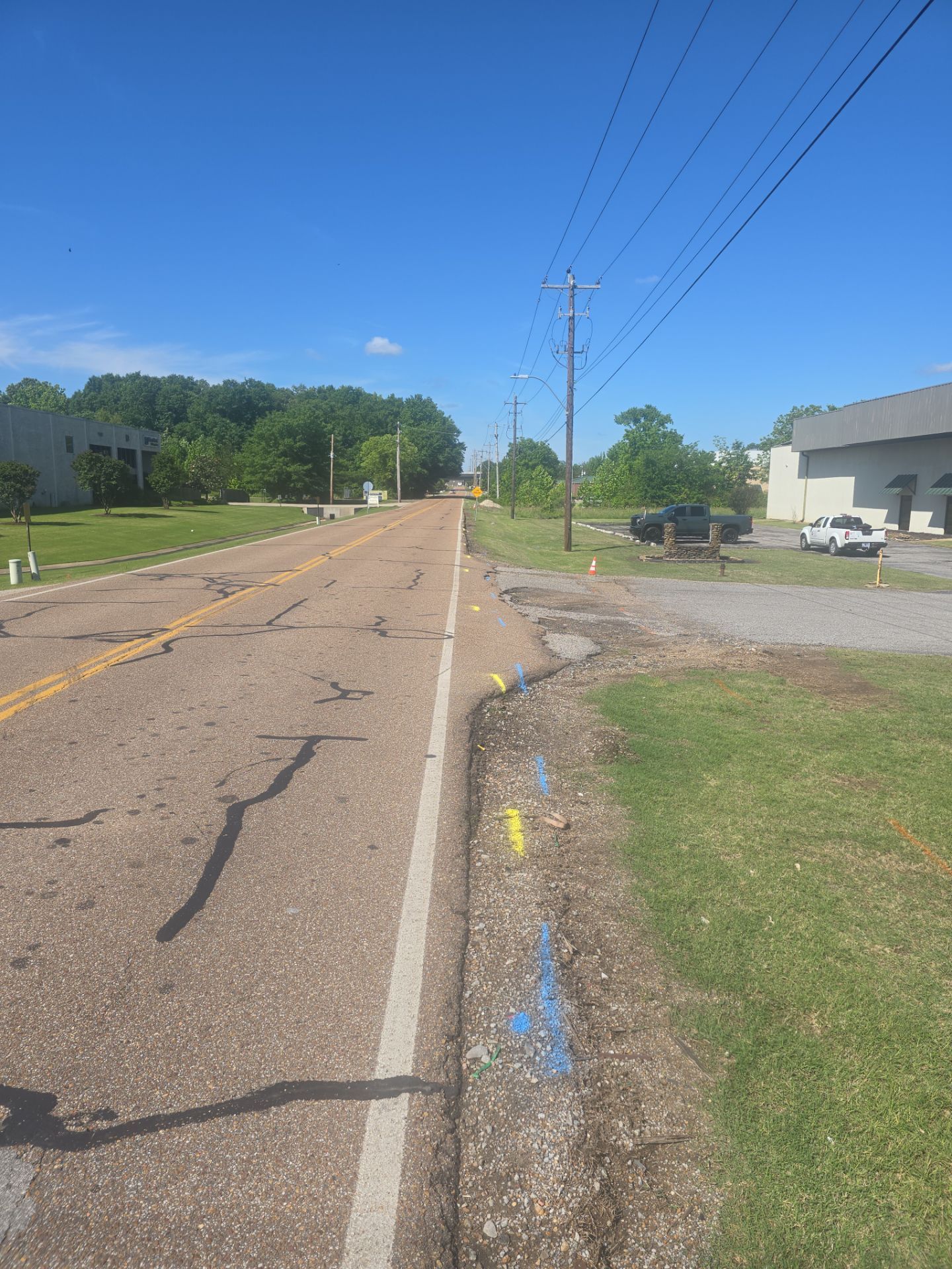 Utility Locate for survey purposes by Alsip Locating Service, LLC