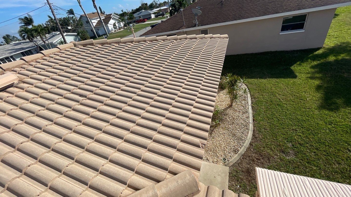 Residential Roofing Repair using Concrete Tile by Four Peaks Roofing