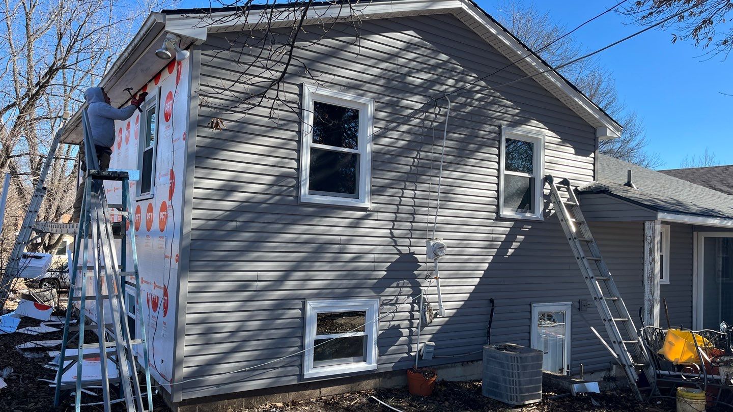 Upgrades On this Rental Home by EEC  Windows, Siding & Roofing 