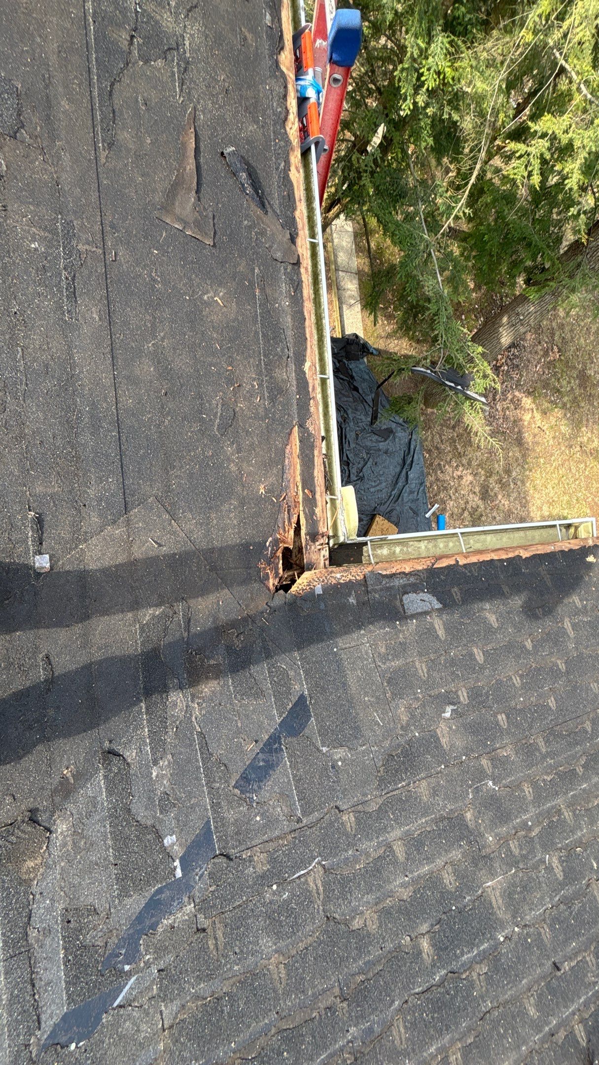 Roof Replacement using CertainTeed Landmark Moire Black by 180 Contractors