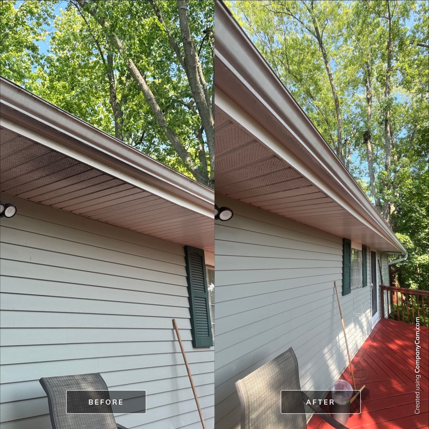 Project in Wauconda by Simmons Power & Soft Washing