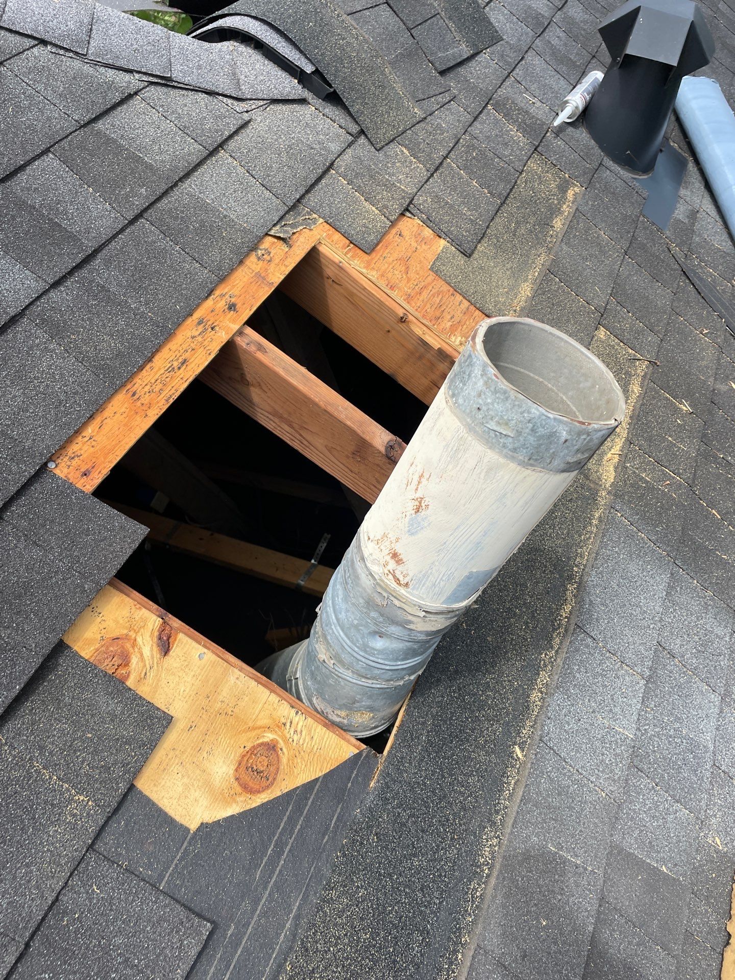Hail Damage using Owen's Corning Duration (Lifetime) Shingles by Roof Repair Company
