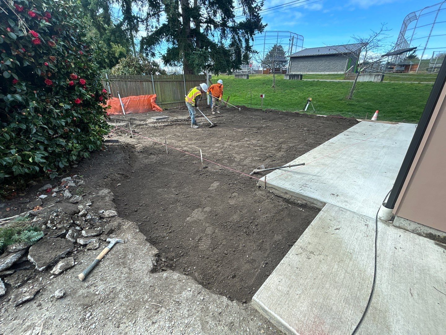 Ron | Pervious Concrete Driveway  by Jireh Asphalt & Concrete Inc 