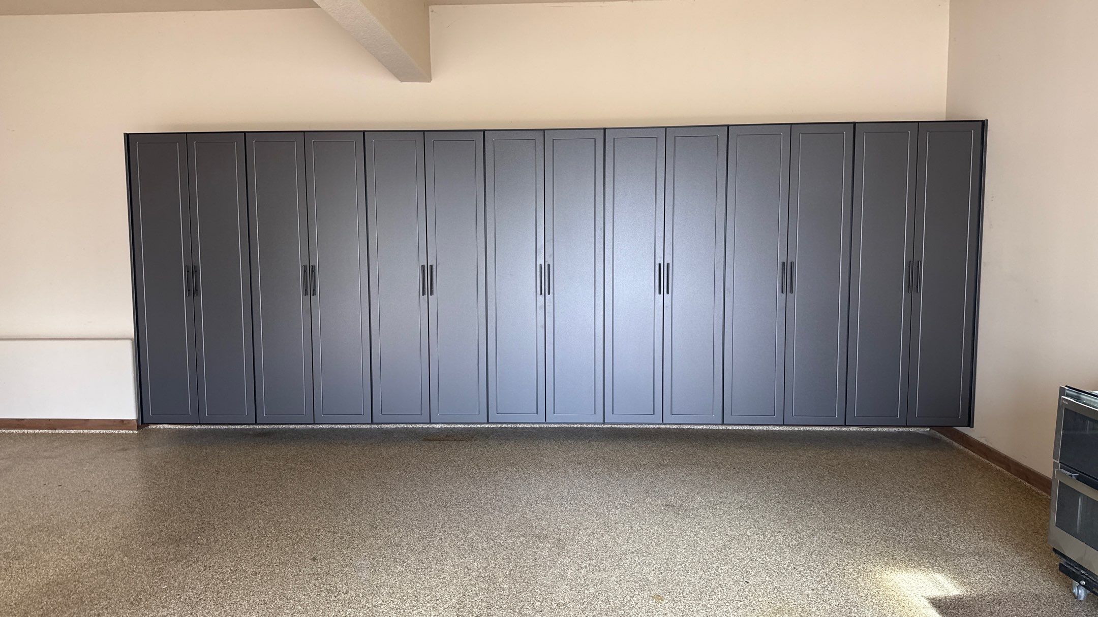 Ron Added A Lot Of Storage To His Garage  by Banner Garage