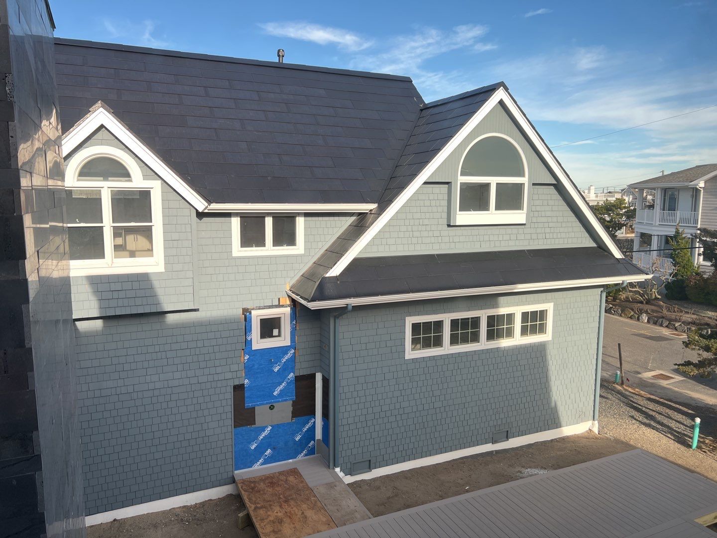 Tesla Solar Roof Long Beach Island New Jersey by American Home Contractors
