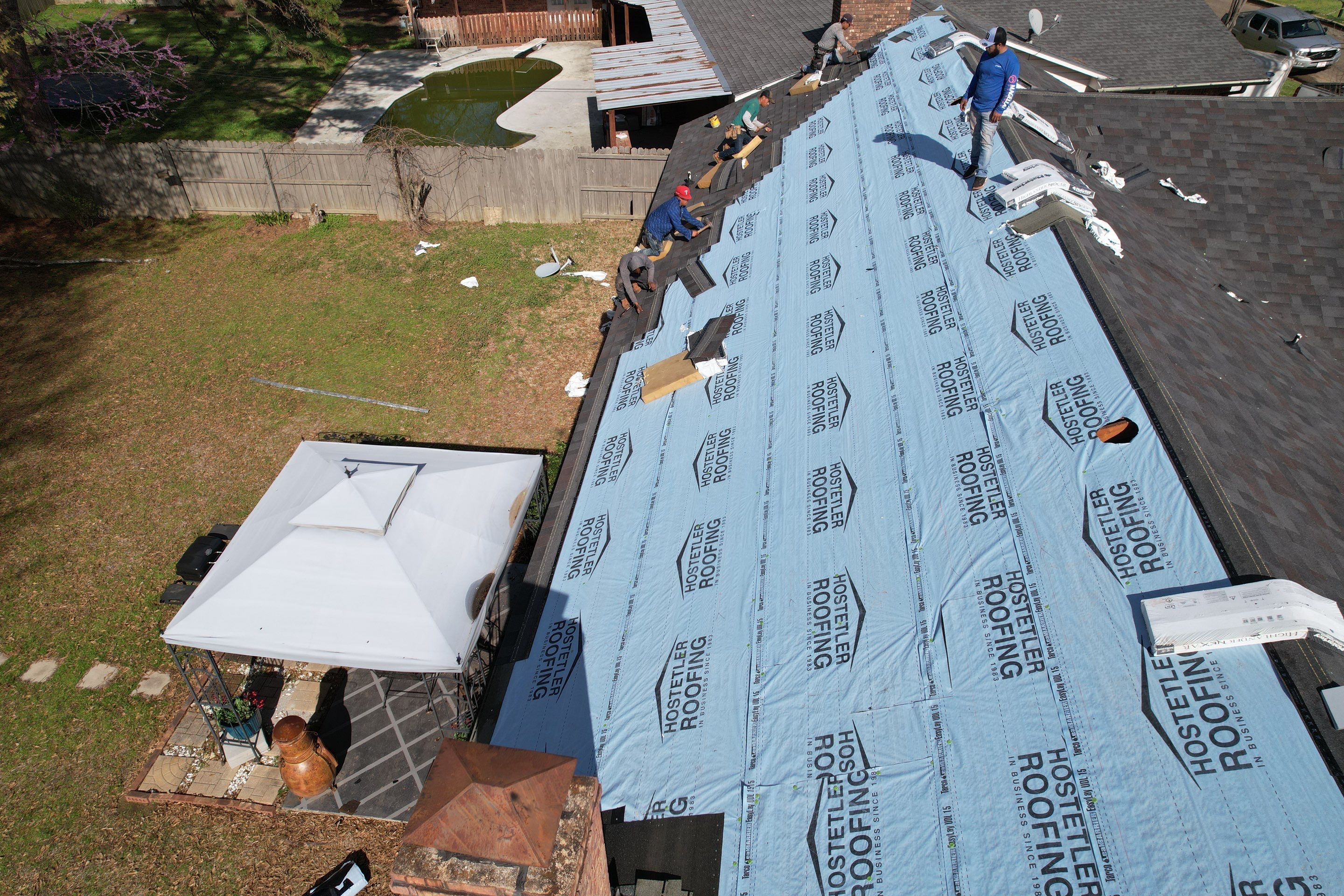 Residential Shingle Reroof using Malarkey Highlander NEX by Hostetler Roofing