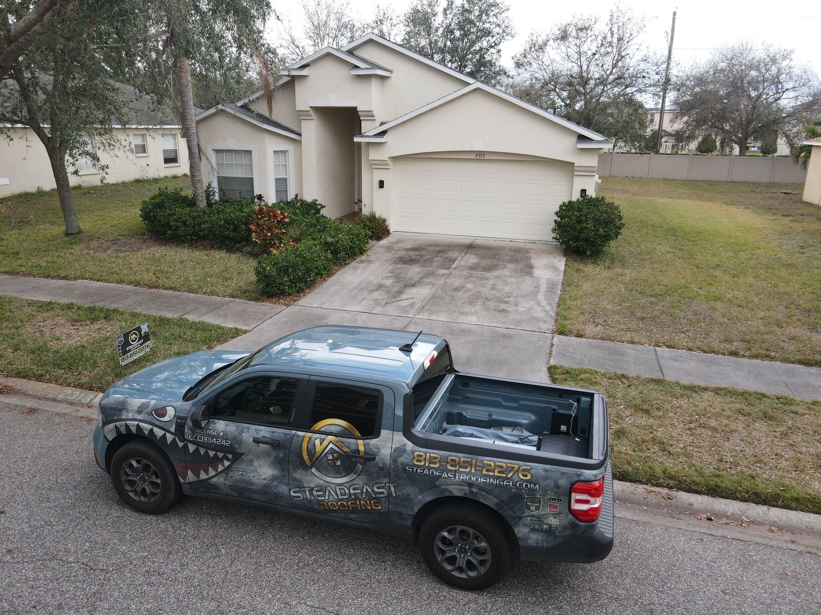 Roof Replacement in Ruskin, FL. by Steadfast Roofing