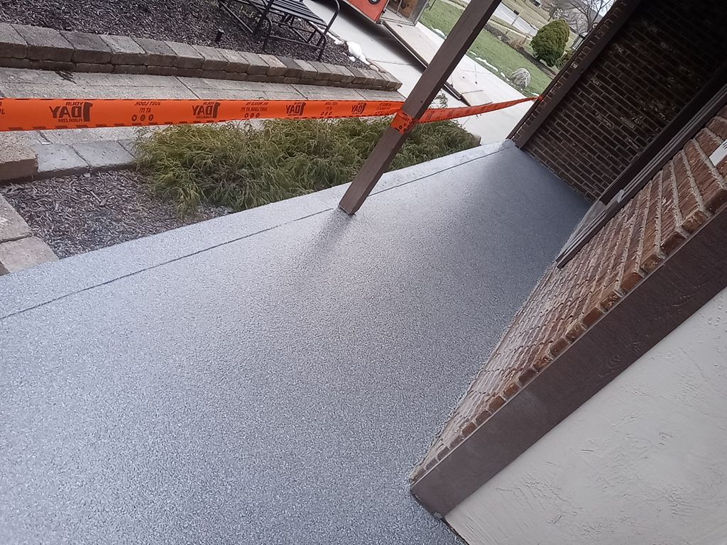 Sunroom Installation using Granite by Your1DayFloor.com