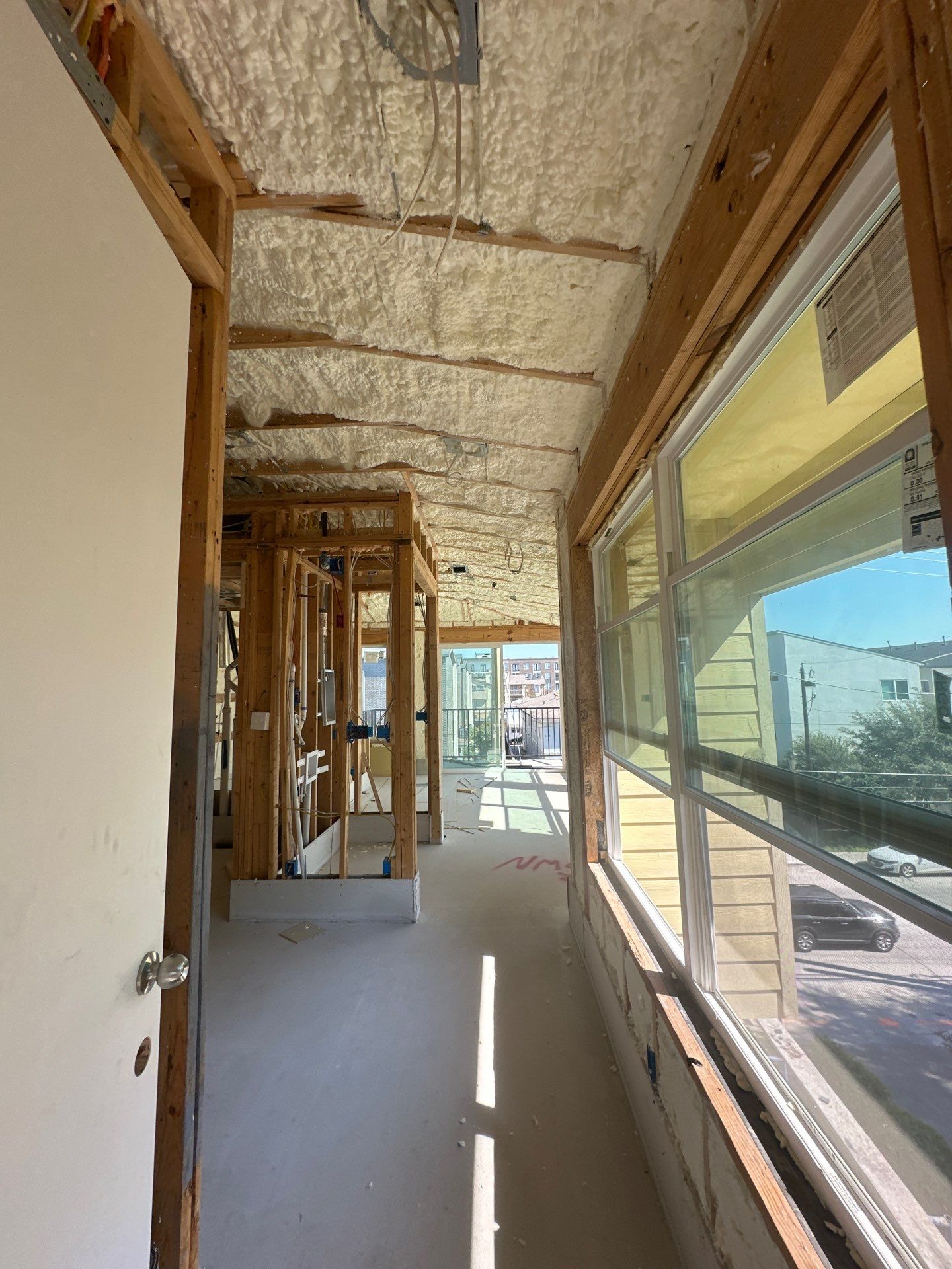 🏢 Full Foam Envelope on This Dallas Multi-Family Build by Apex Insulation Solutions