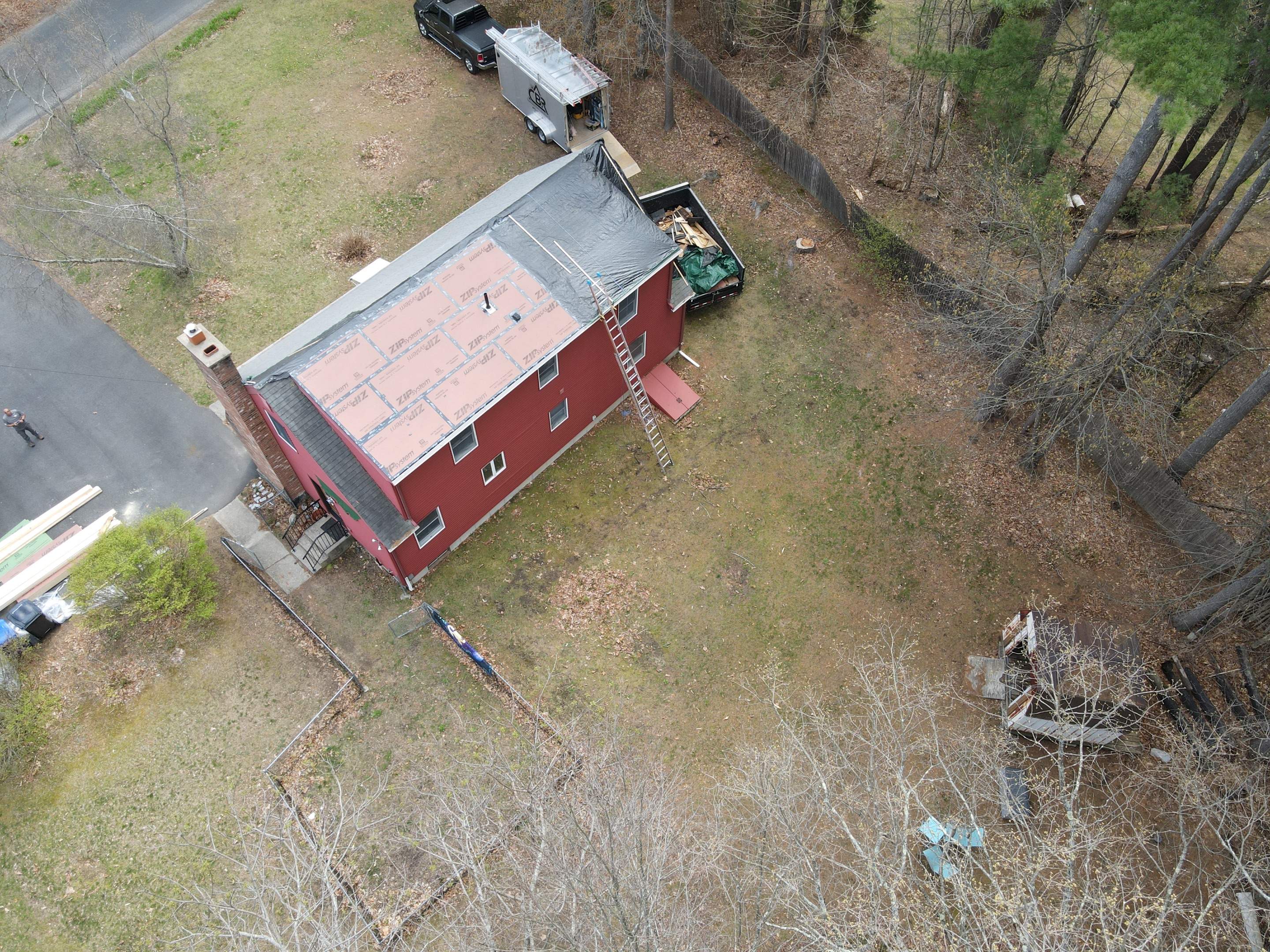 Tree Damage/Roof Repair by Chagnon Building & Remodeling LLC