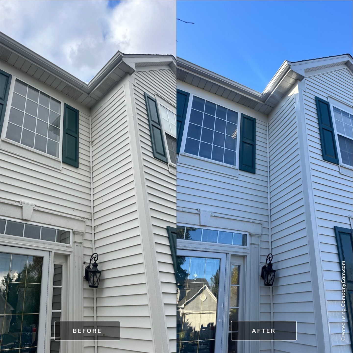 Project in Lake in the Hills by Simmons Power & Soft Washing