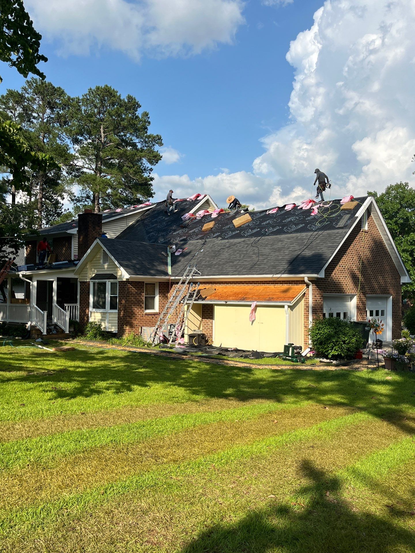 Roof and Porch Repair by Karcher Roofing