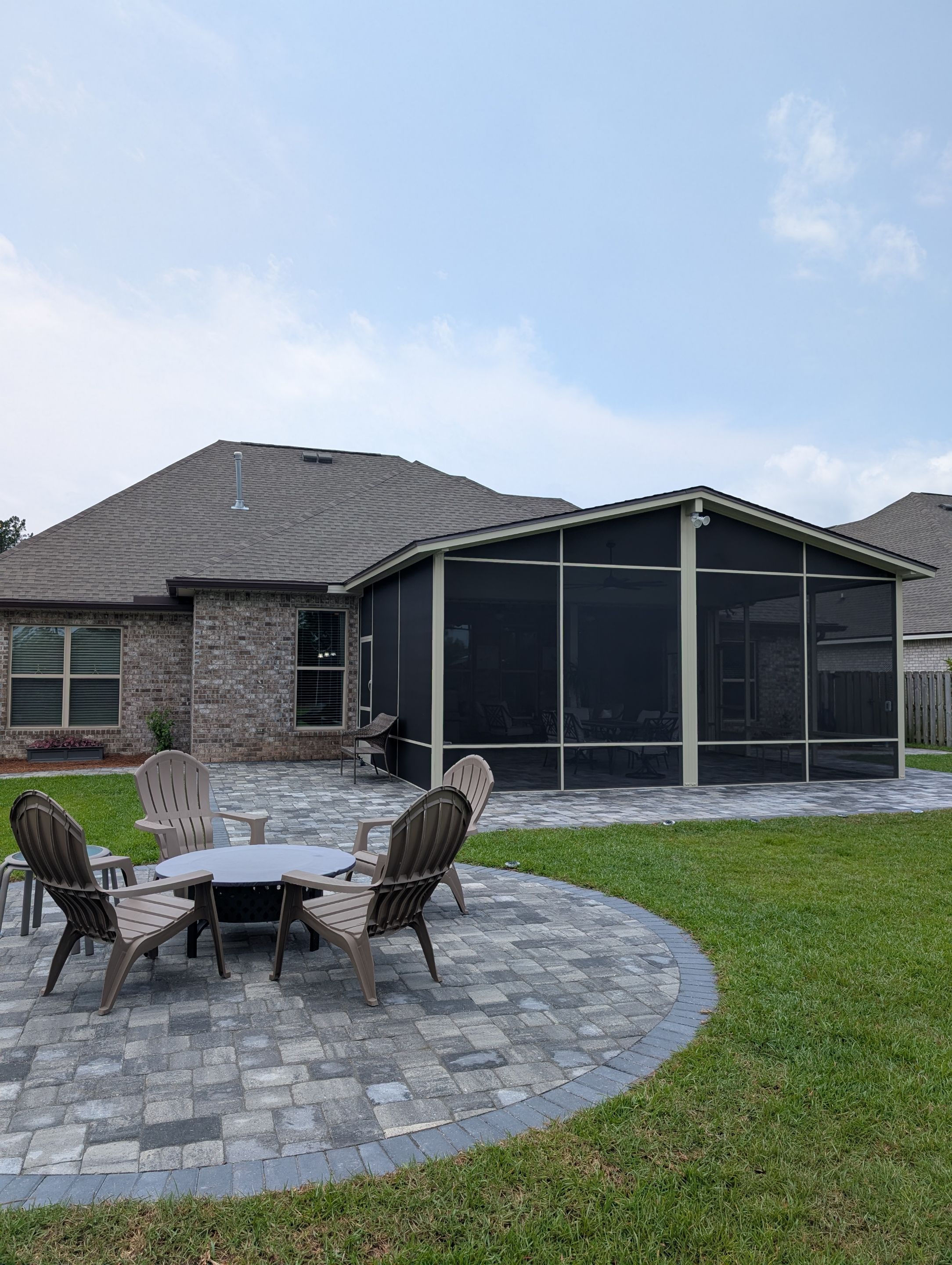 Patio Cover using Colorbeam by Titan Sunrooms