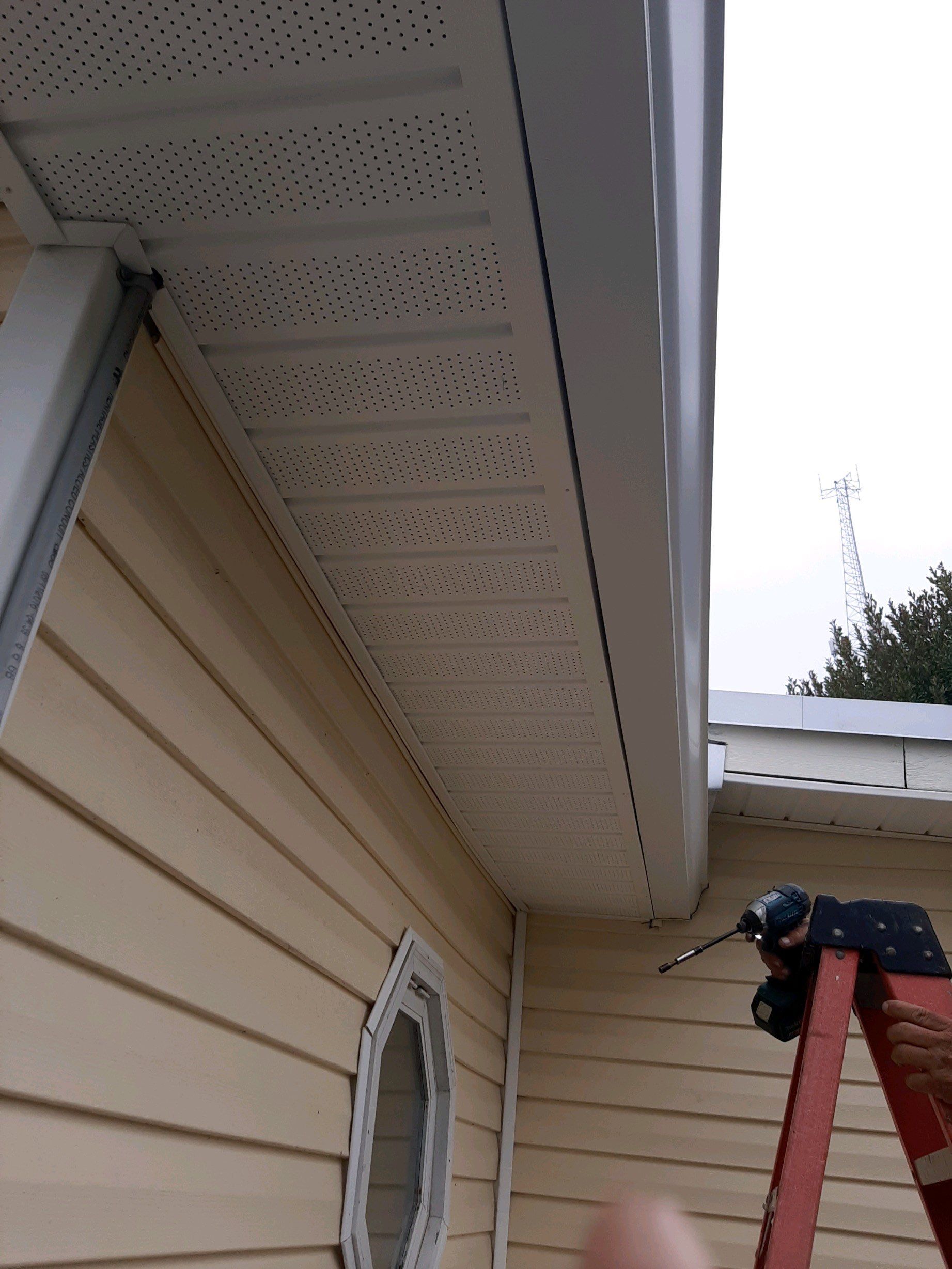 Soffit, Fascia, and Seamless Gutter Installation by Gutter Professors