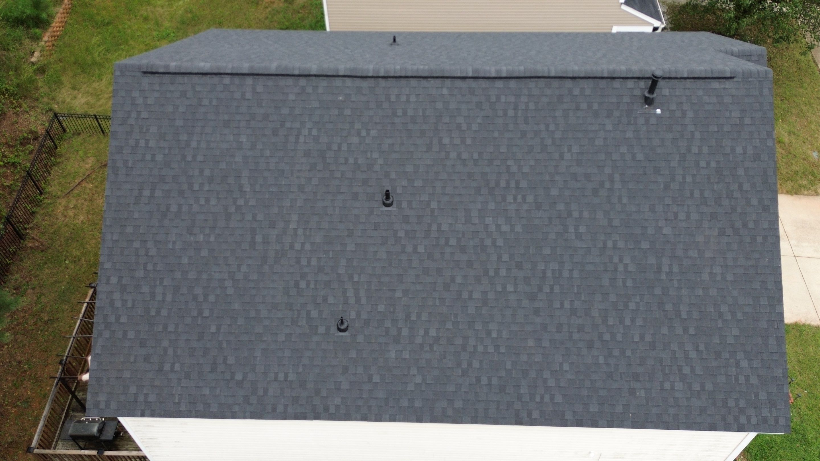 Roof and gutter replacement and interior repair by hail and wind damage by Just Brilliant Restoration JBR