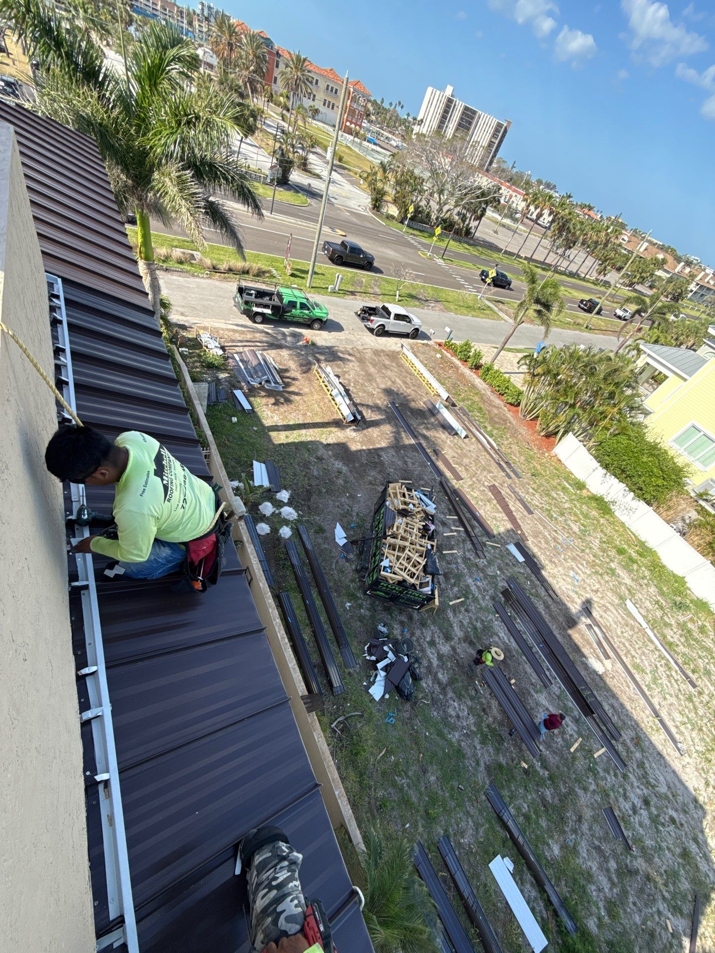 Project in Treasure Island 33706 by Mitchell Roofing Company LLC 