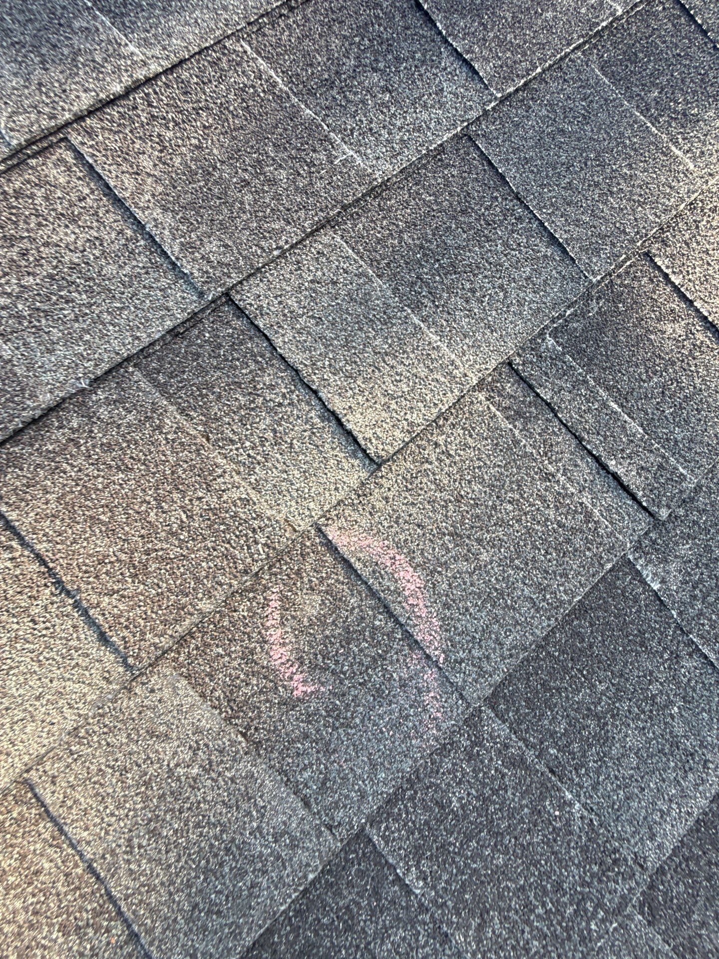 Hail Damage Roof Inspection in Oklahoma City, OK by McCann's Roofing and Construction