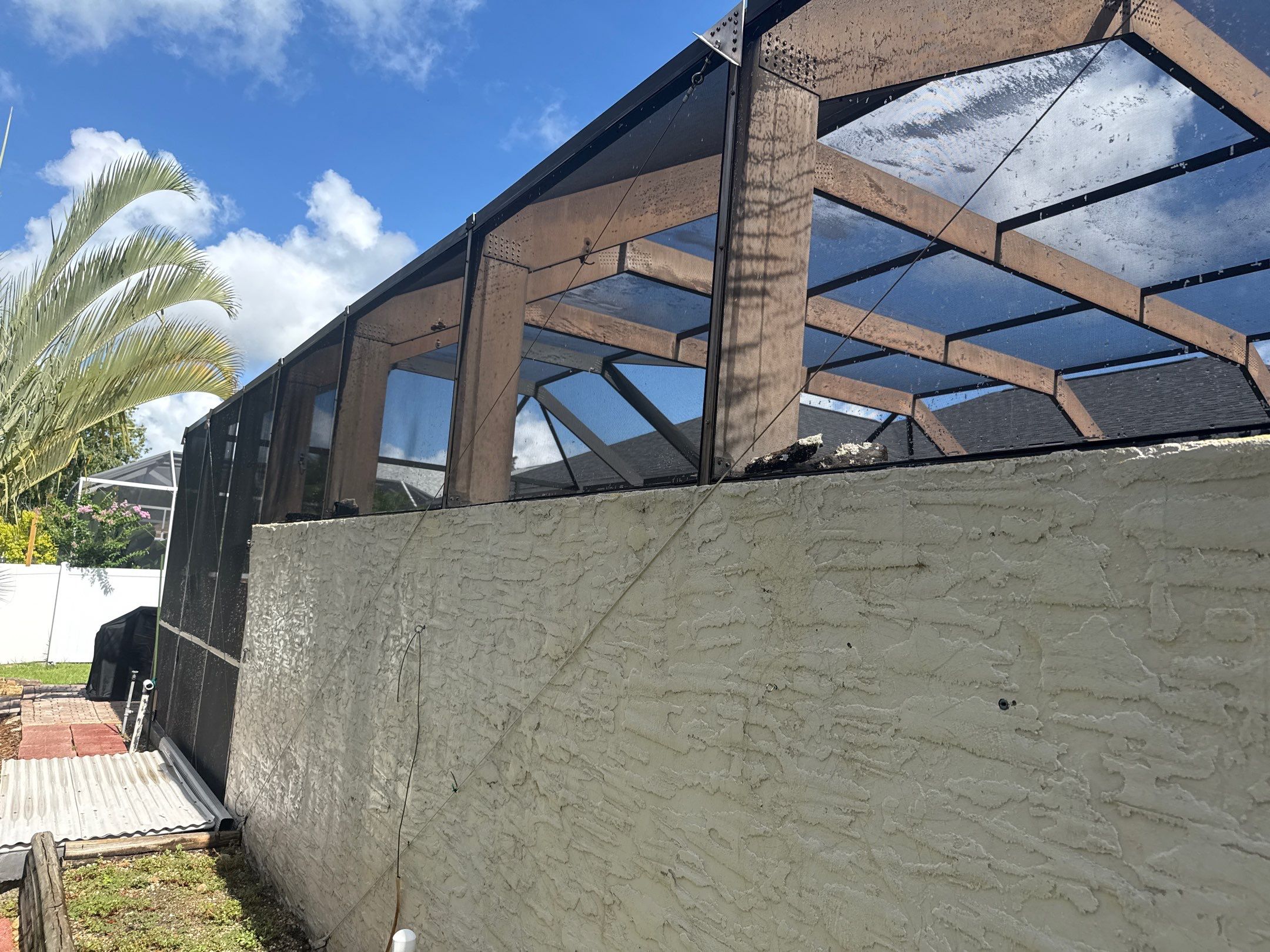 Pool Cage Screen Enclosure Cleaning – Oakley Community, Ellenton, FL 34222 by Sunshine AquaWash