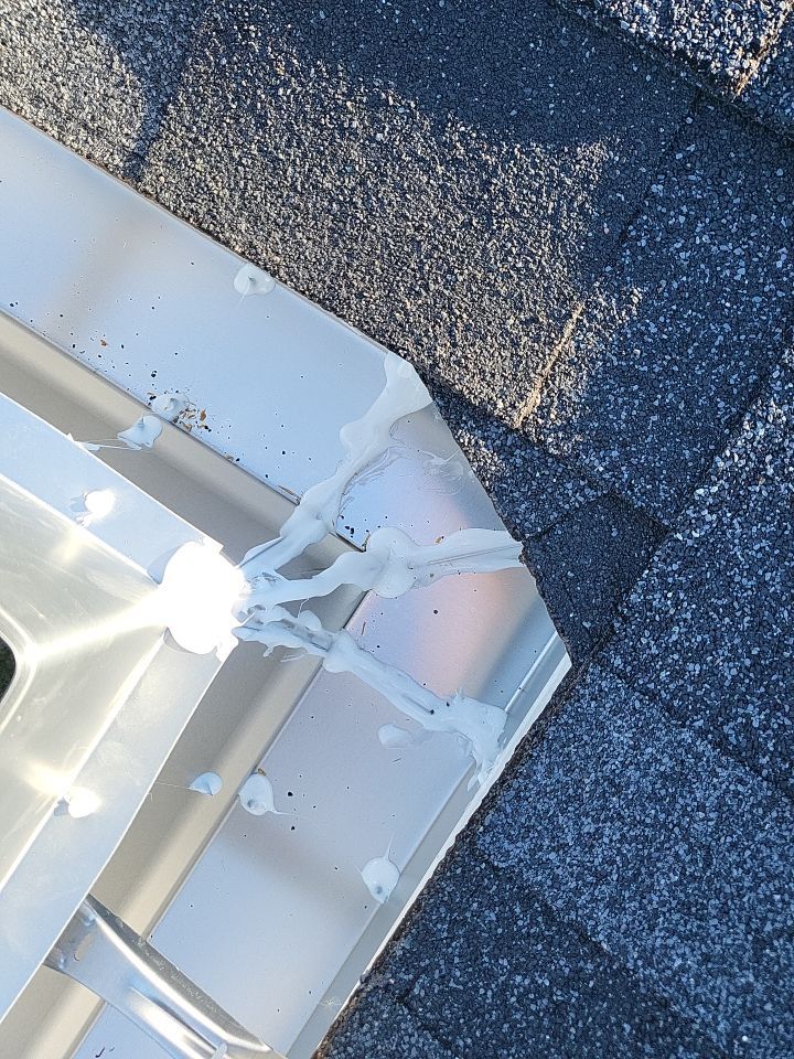 Gutter Installation using K-Style Seamless Gutters by Gutter Professors