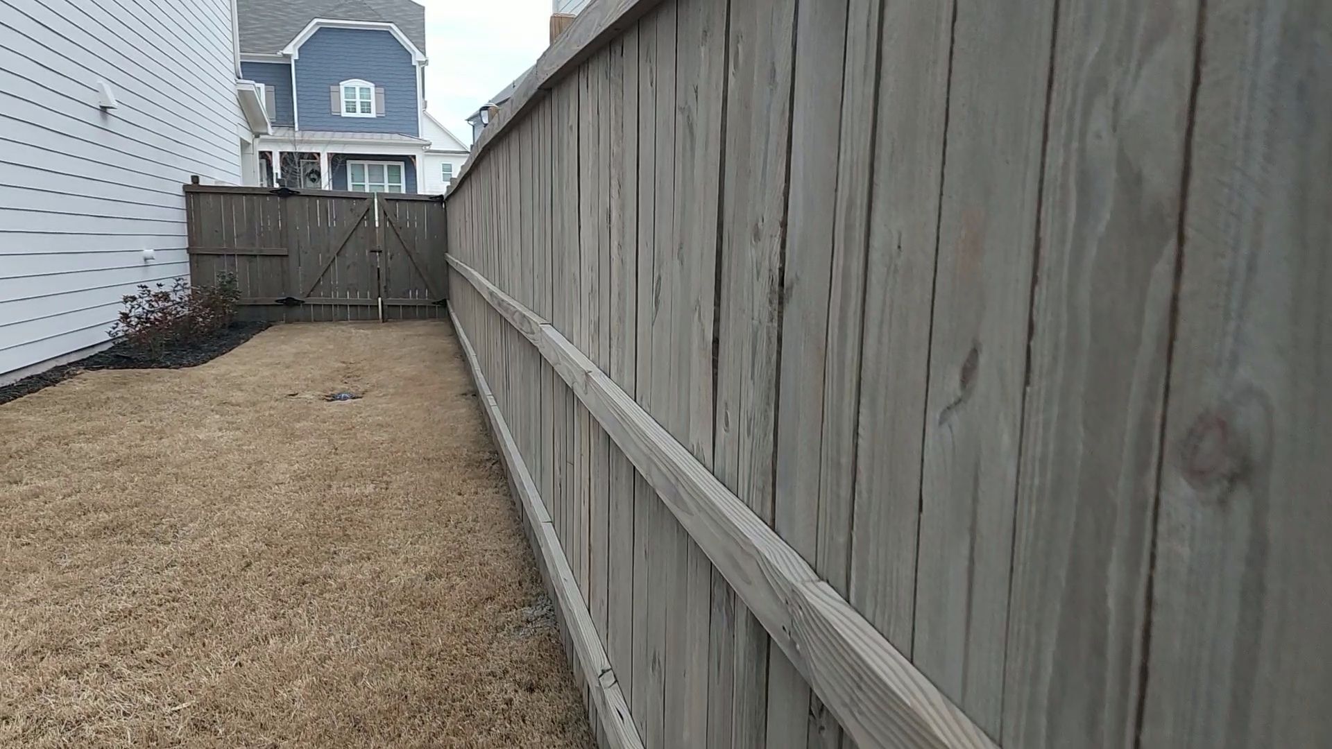 Fence Staining using Cape Cod Grey by SSE by Titans of Timber Fence & Stain