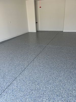 Garage Floor Coating using Steamboat