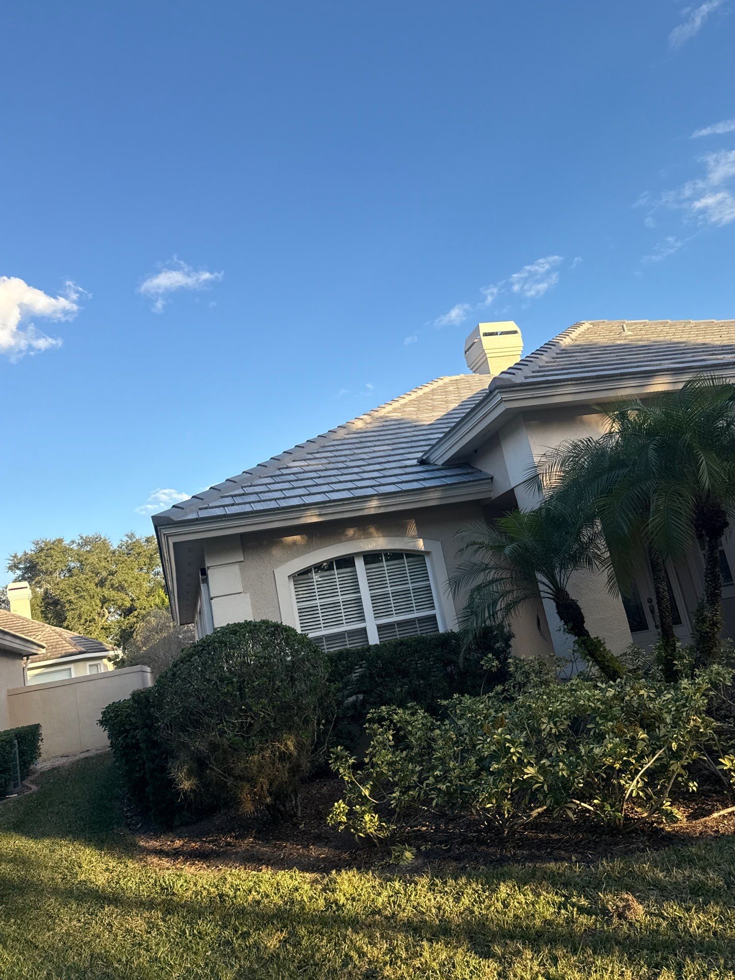 Orlando Tile Roof Replacement with Crown Windsor Shake Silverado Tiles by Fortified Roofing Solutions Corp.