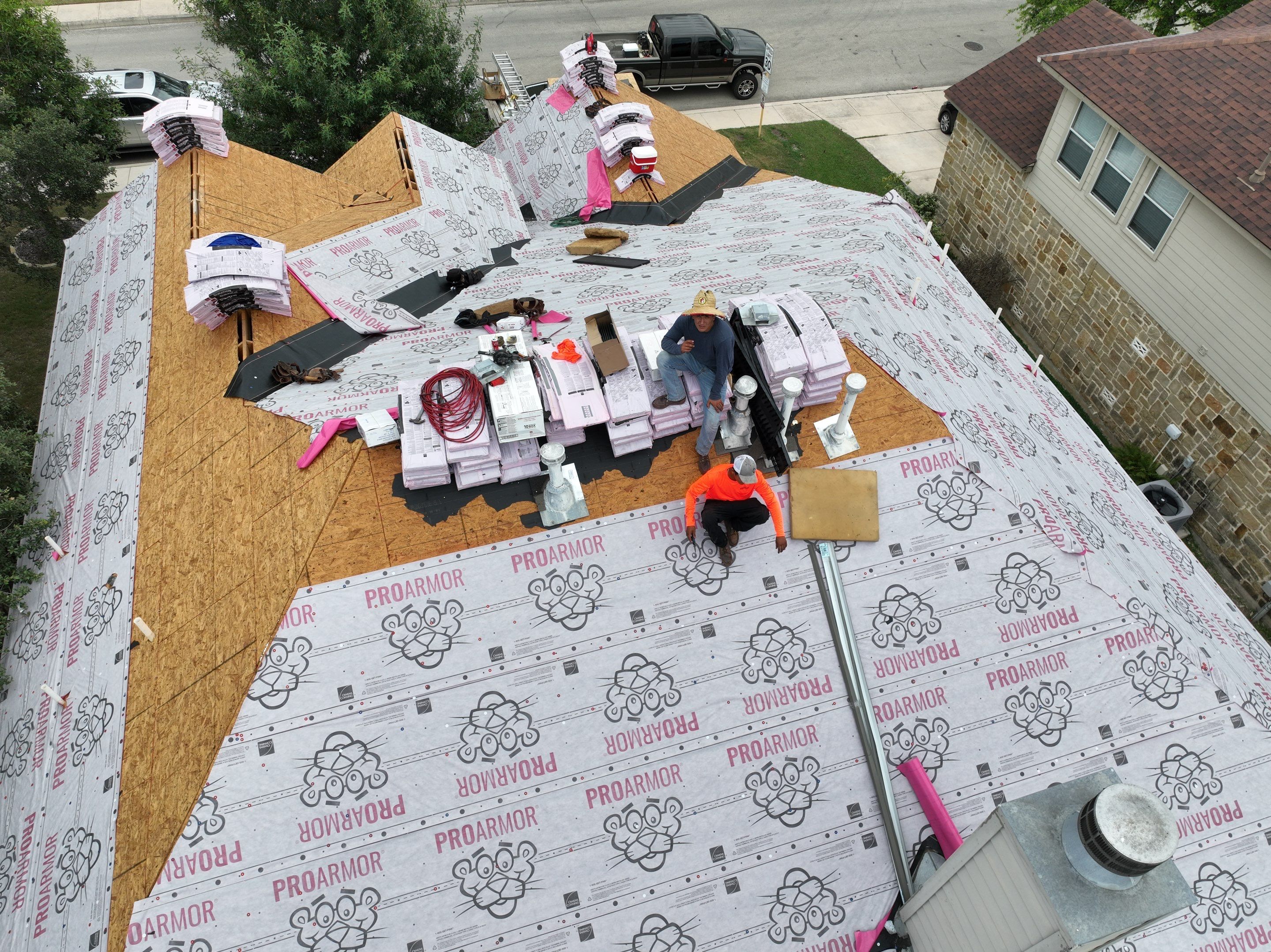 Residential Roof Replacement by Premier Roofing and Contracting