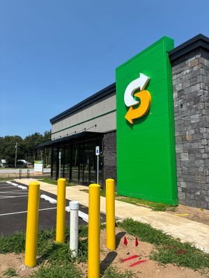 Subway Awning Installation in Granger