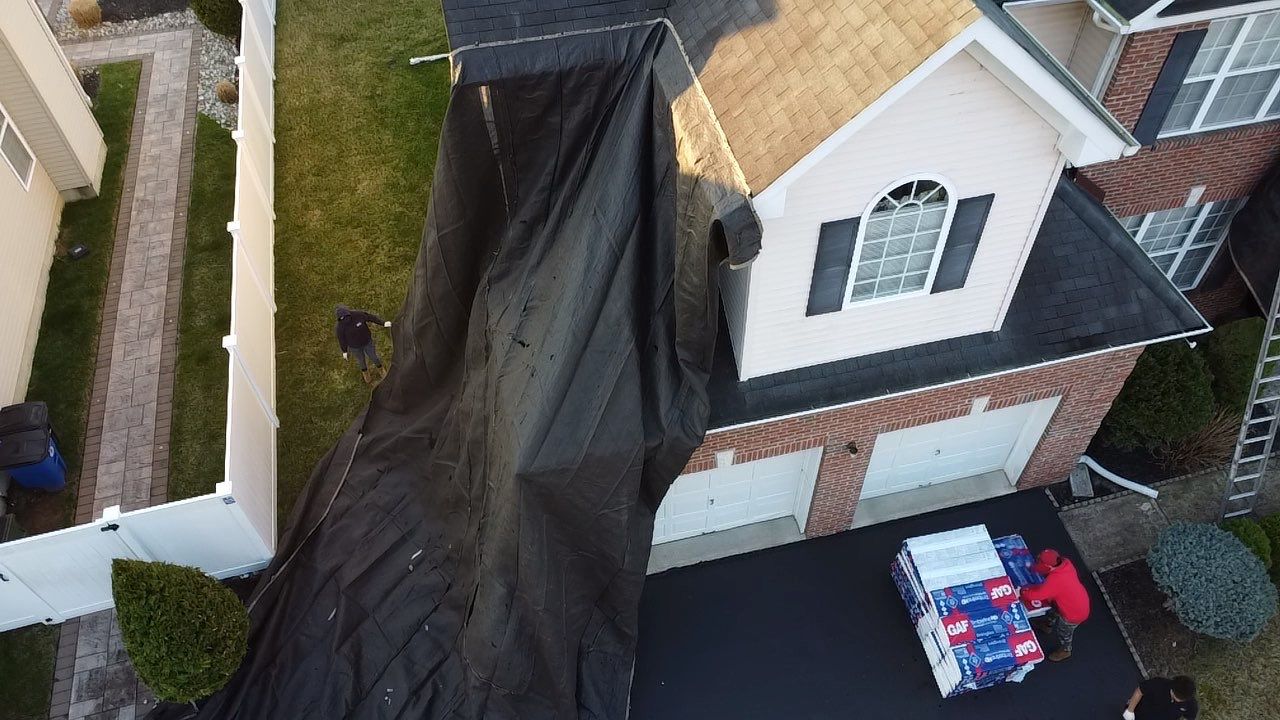Project in Morganville, NJ by Tony's Roofing