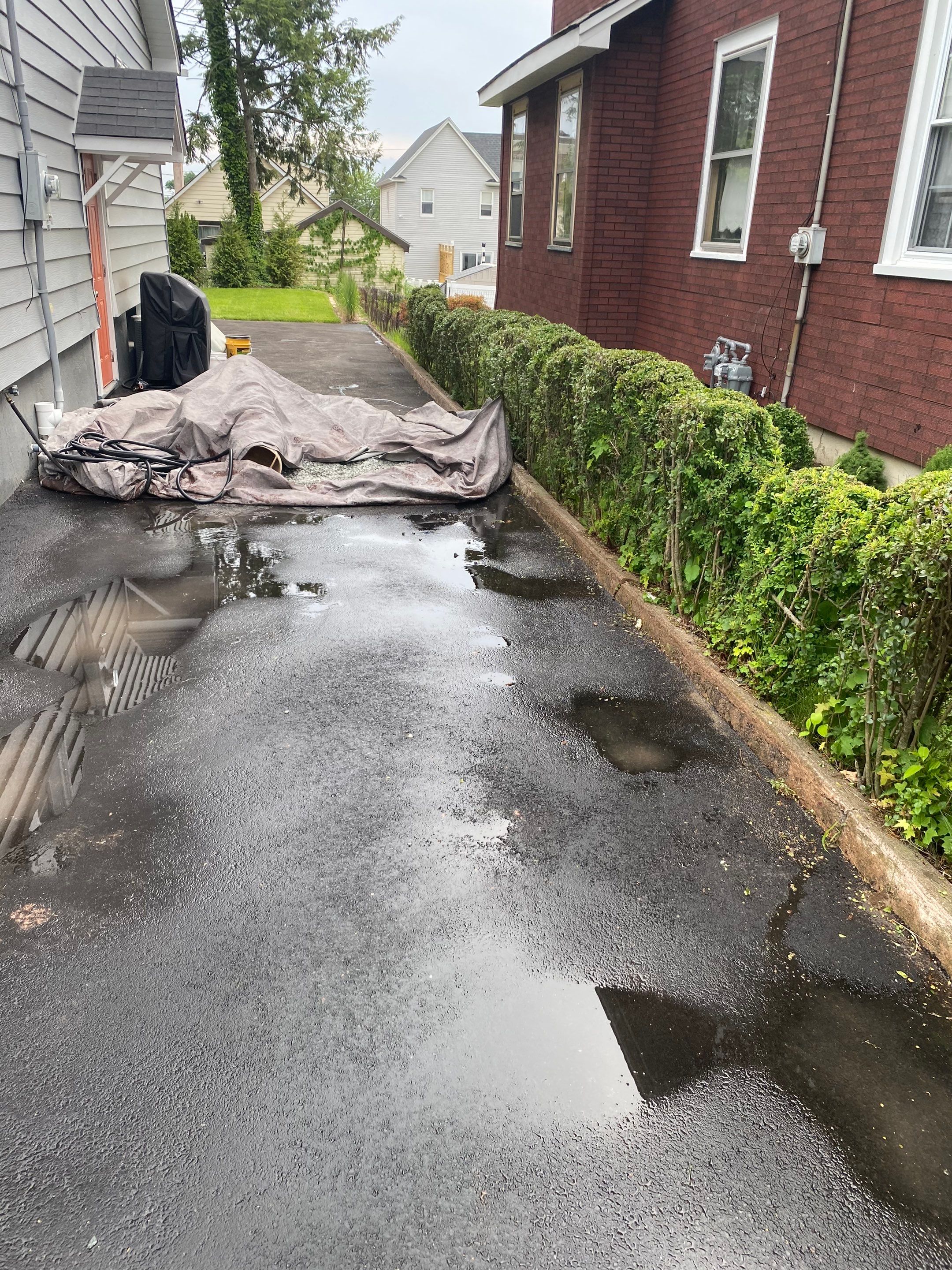 Interior French Drain Job in Lyndhurst, NJ by Pure Service Pro, LLC 