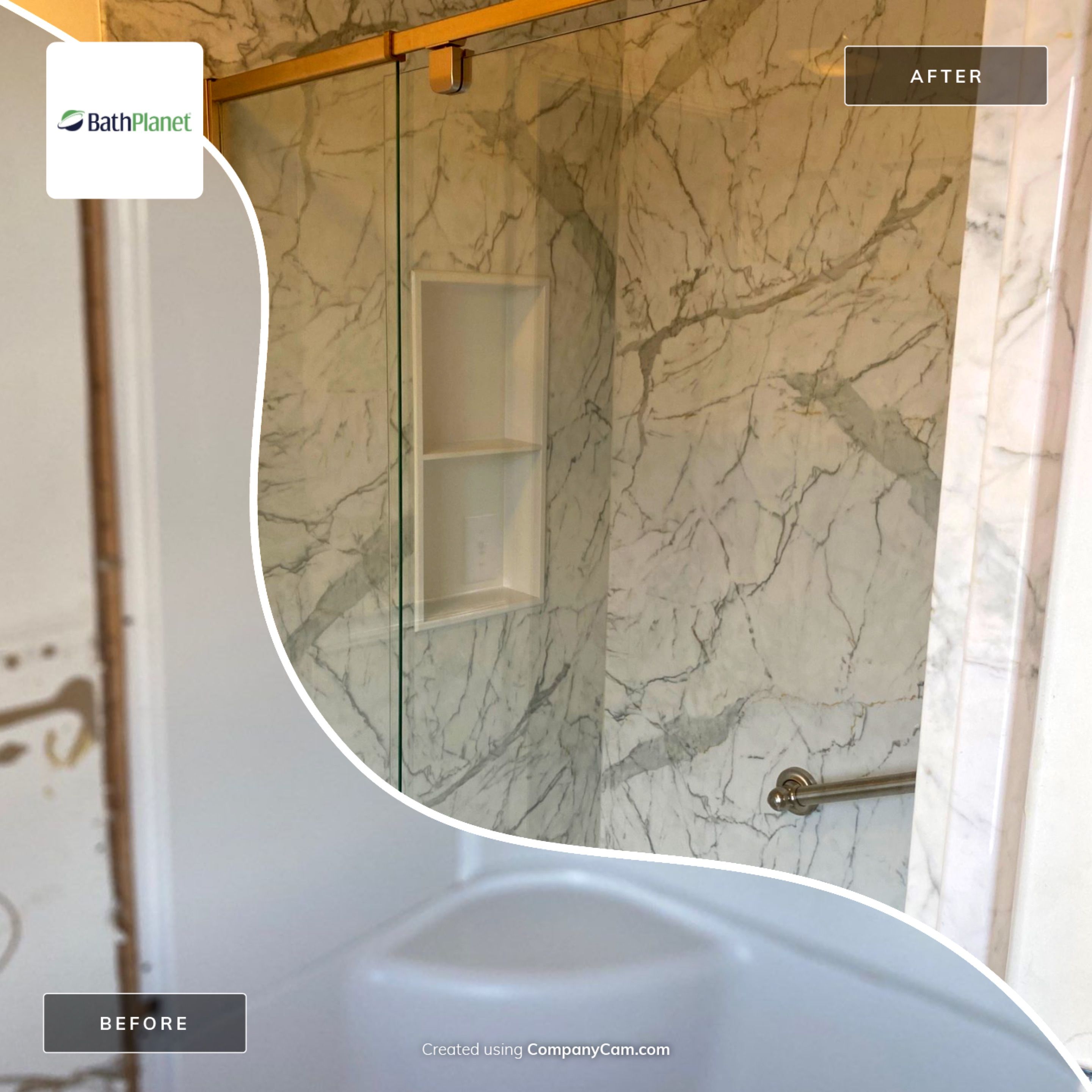 Shower, Walls, and Floor by BathPlanet SW Virginia