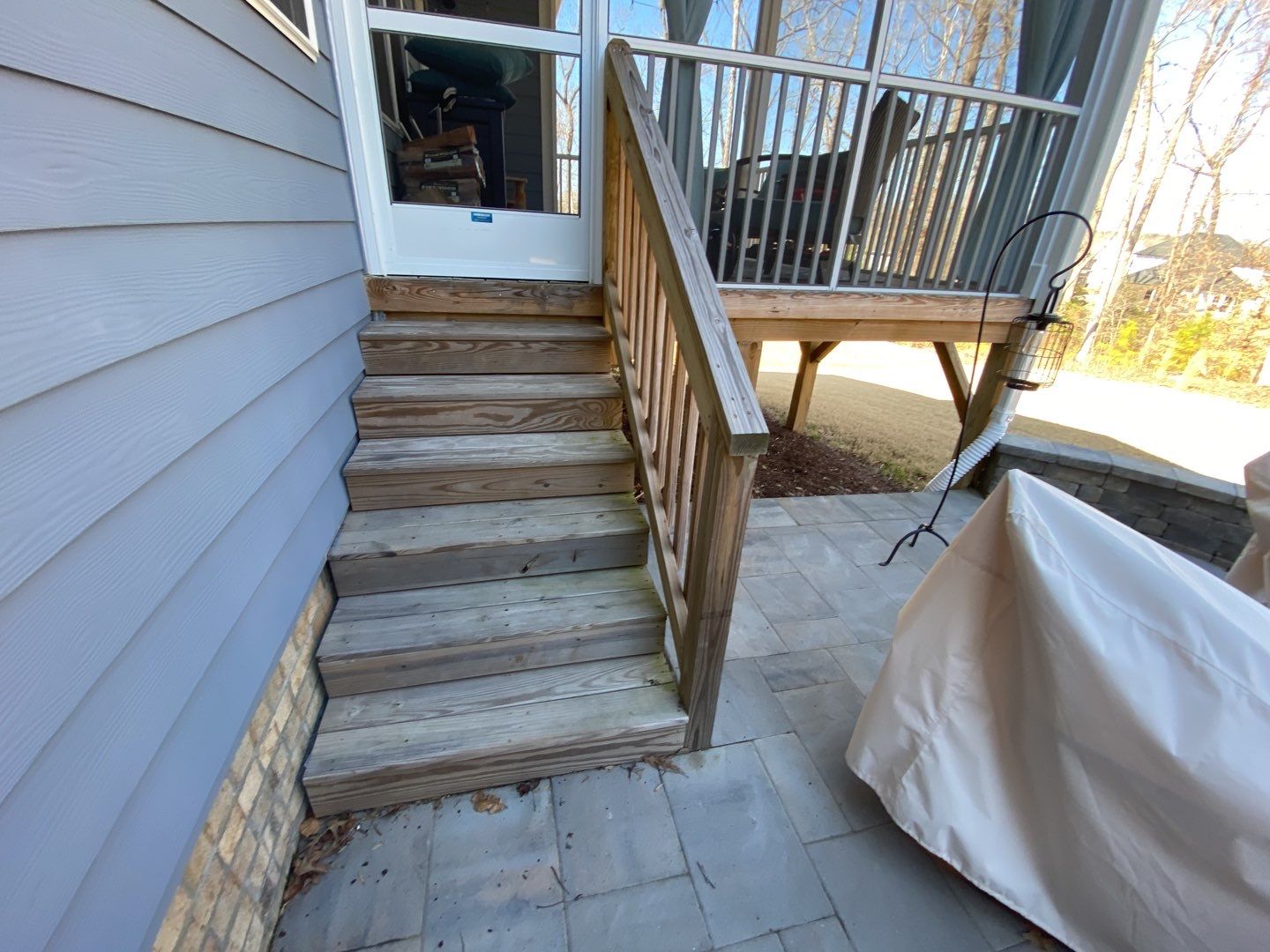 Screened Porch using Wood Sealant by DuraSeal