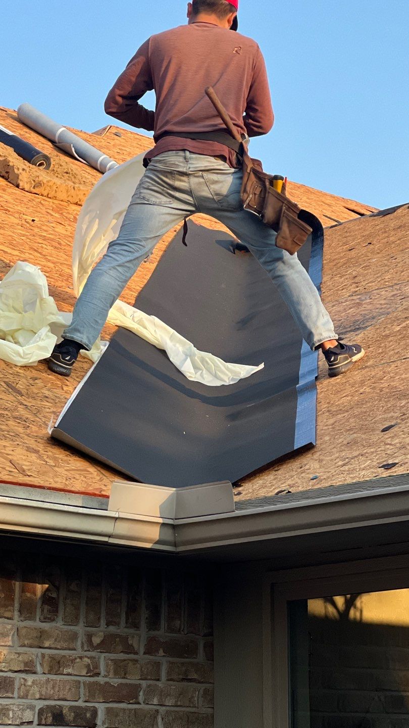 Residential Roofing Installation using GAF Natural Shadow  by A & H Roofing and Contracting