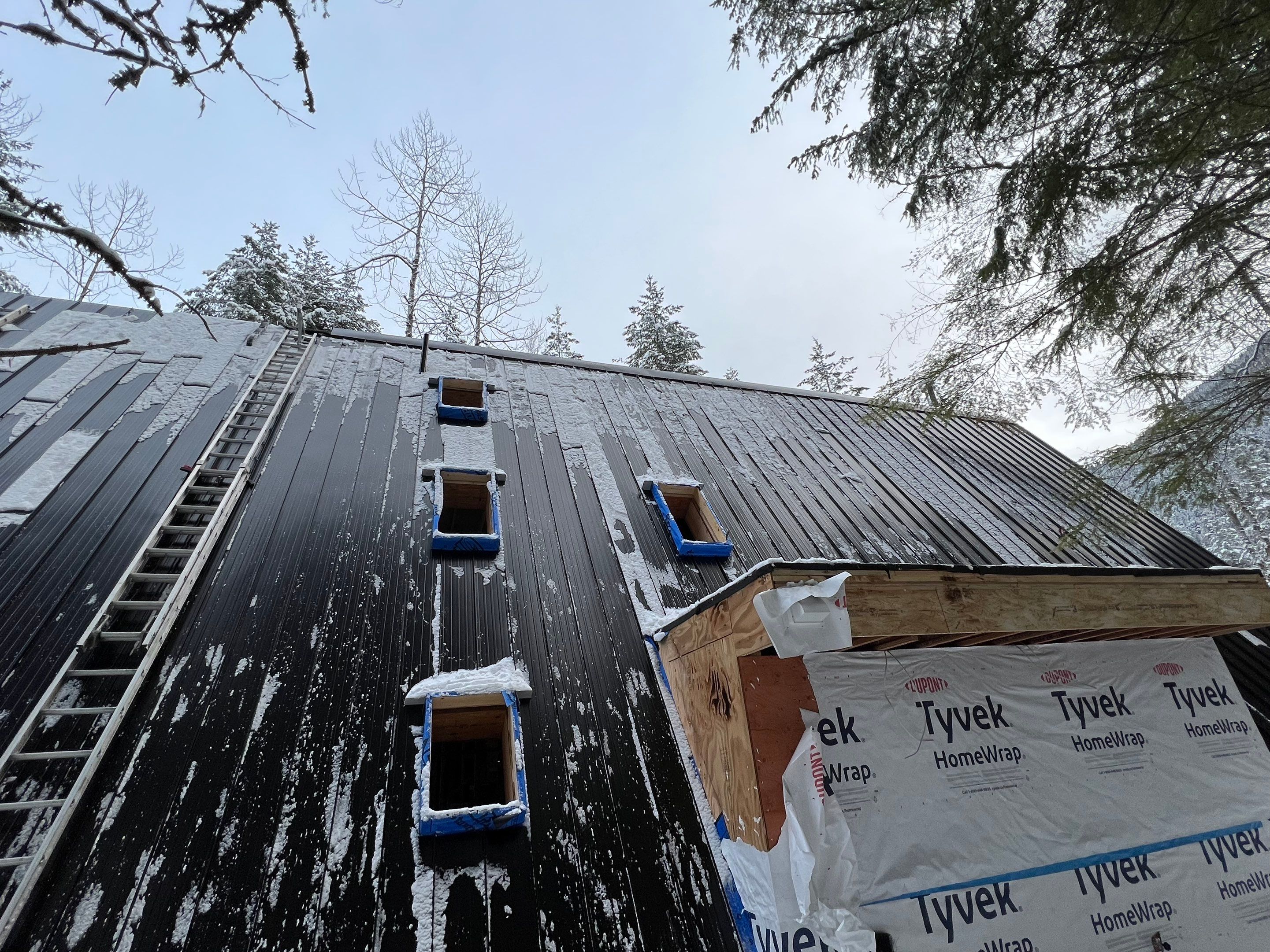 Residential Roofing Installation using 12" Prolok metal  by Top Notch Roofing Inc