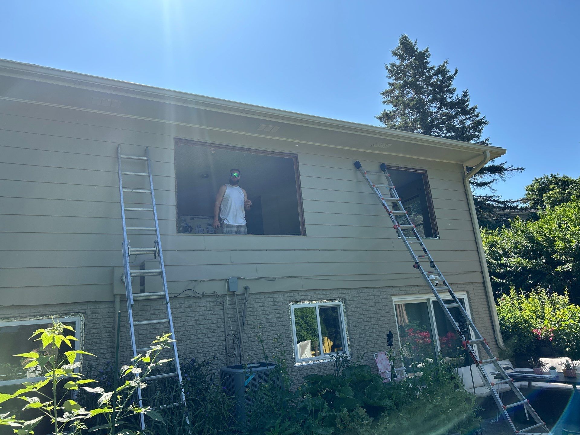 Window installation by United Windows and Siding LLC