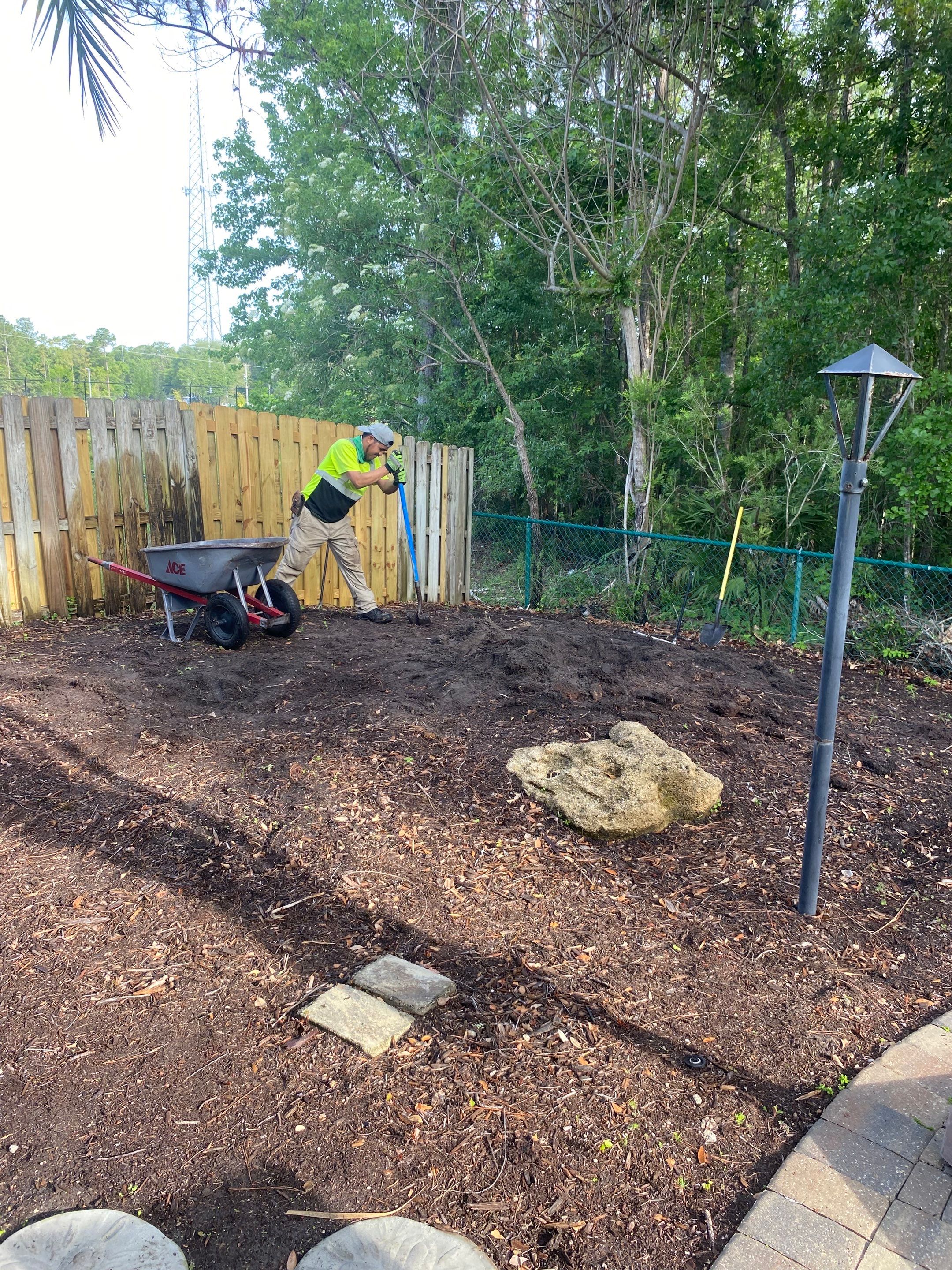 Deerwood Resident | Bed Design & Install by ProGreen Services