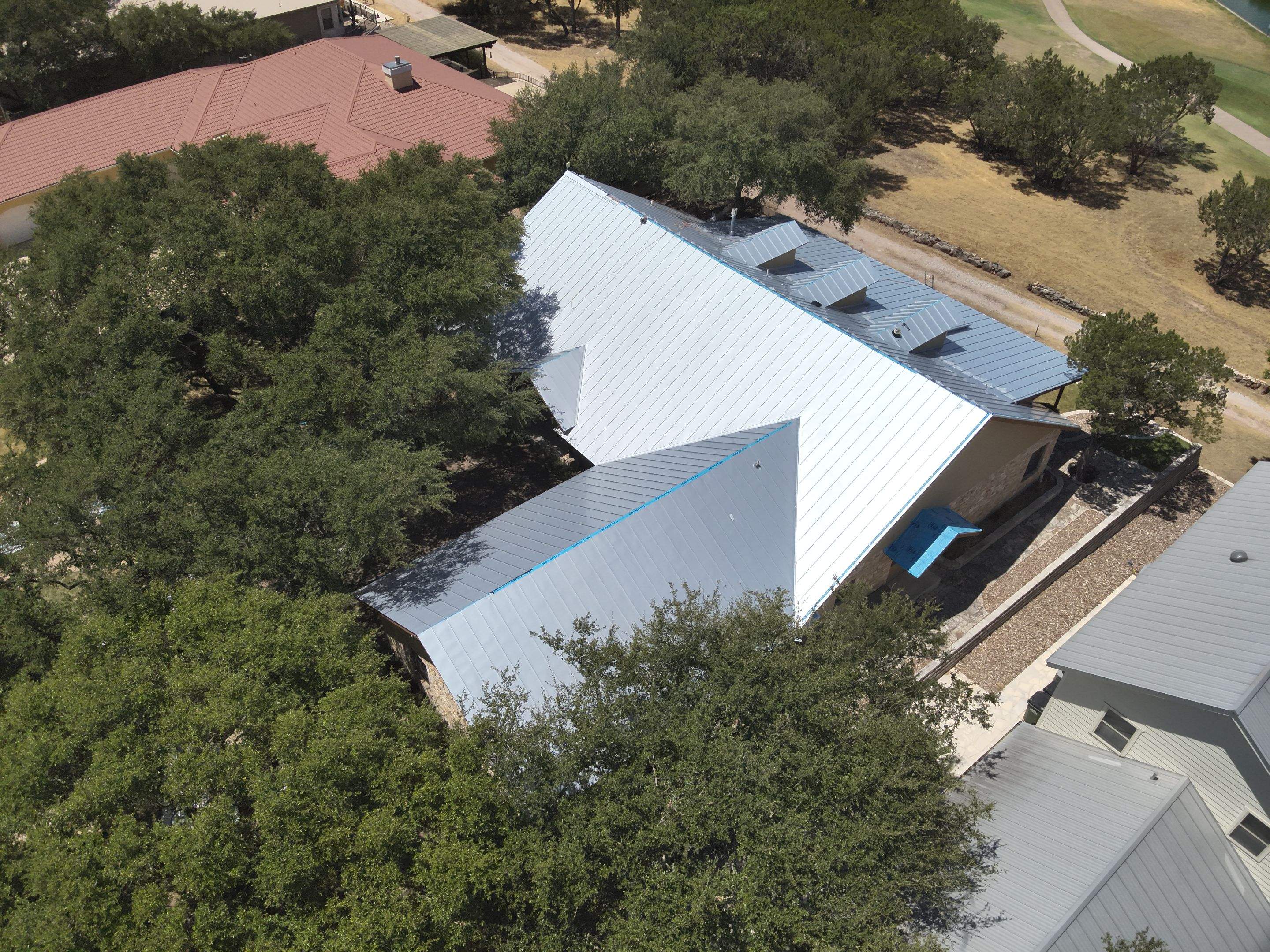 Metal Roof Replacement in Burnet, TX by Action Exteriors Austin