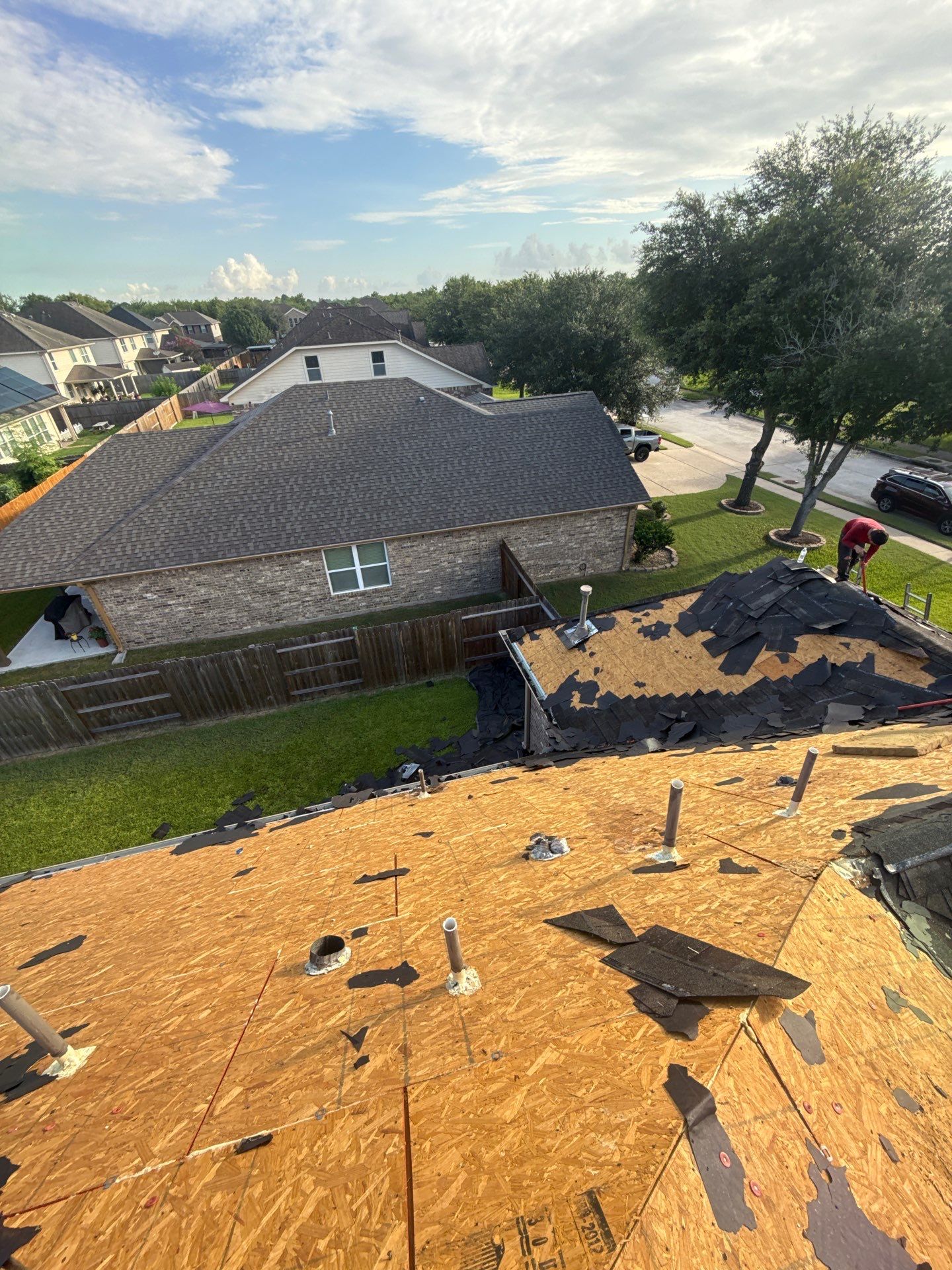 Roof Replacement in Pearland TX by Roof Repair Company