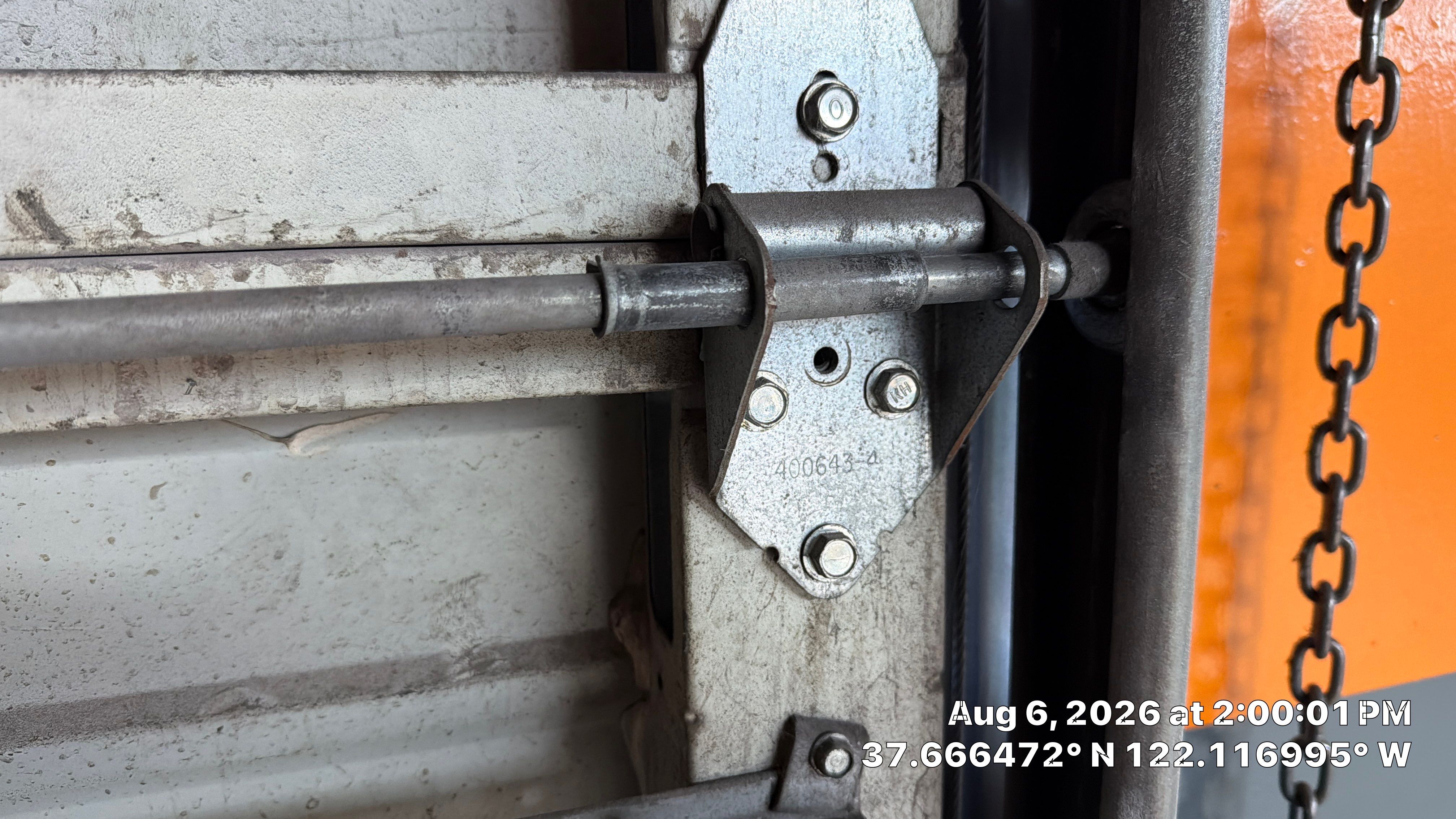 Project in Hayward, CA by Valiant Garage Door