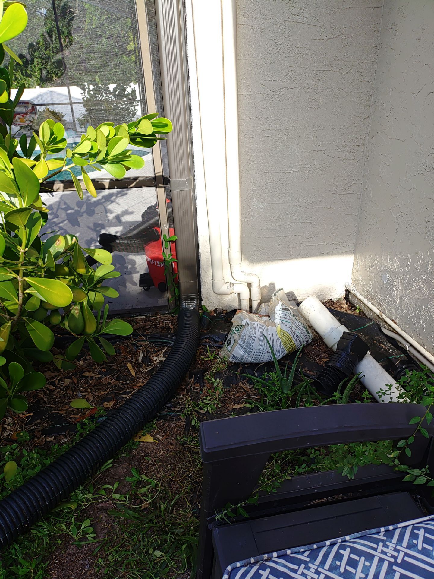 Brown Seamless Gutters Installed in Historic Sarasota FL by Gutter Professors