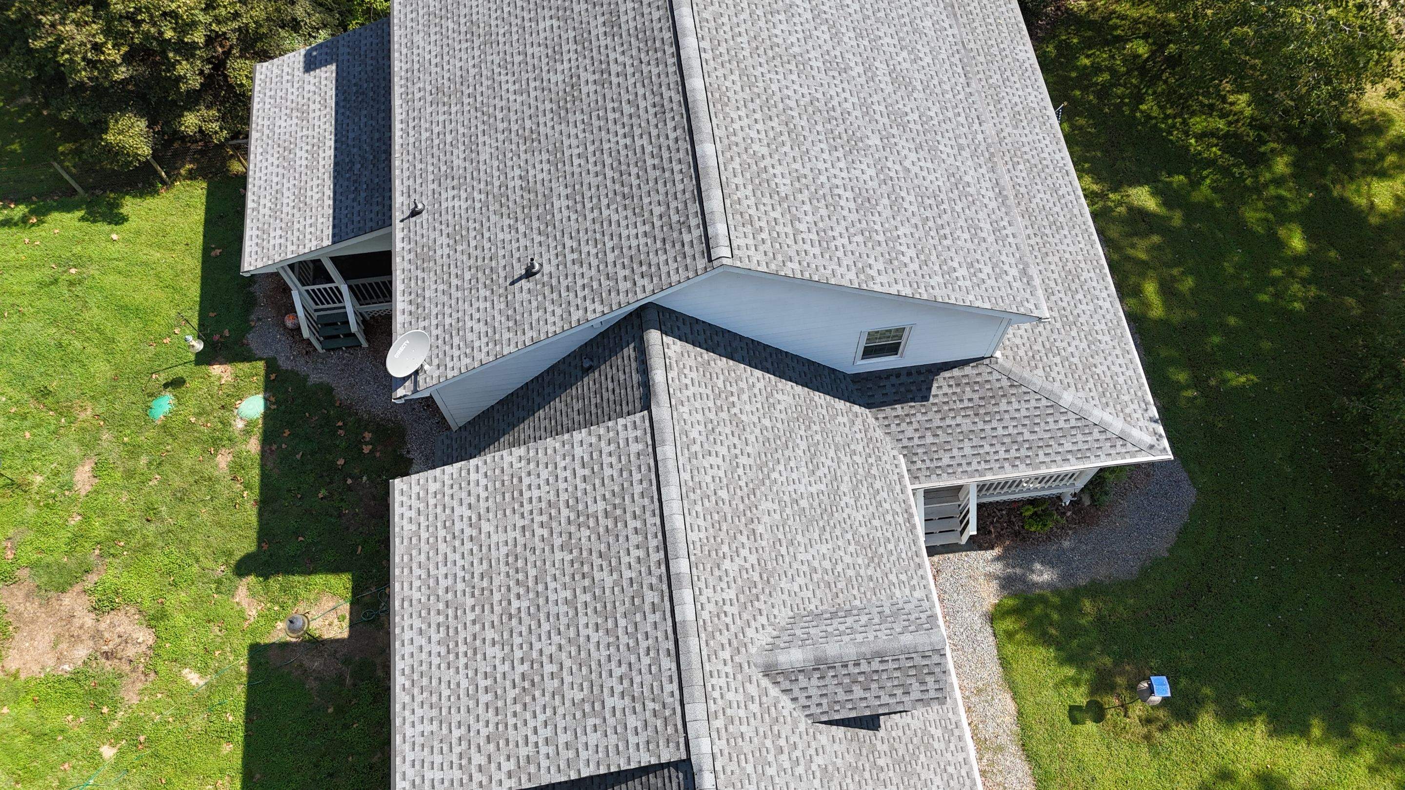 Roof Replacement using GAF Timberline HDZ Architectural Shingles by Nelson Exteriors