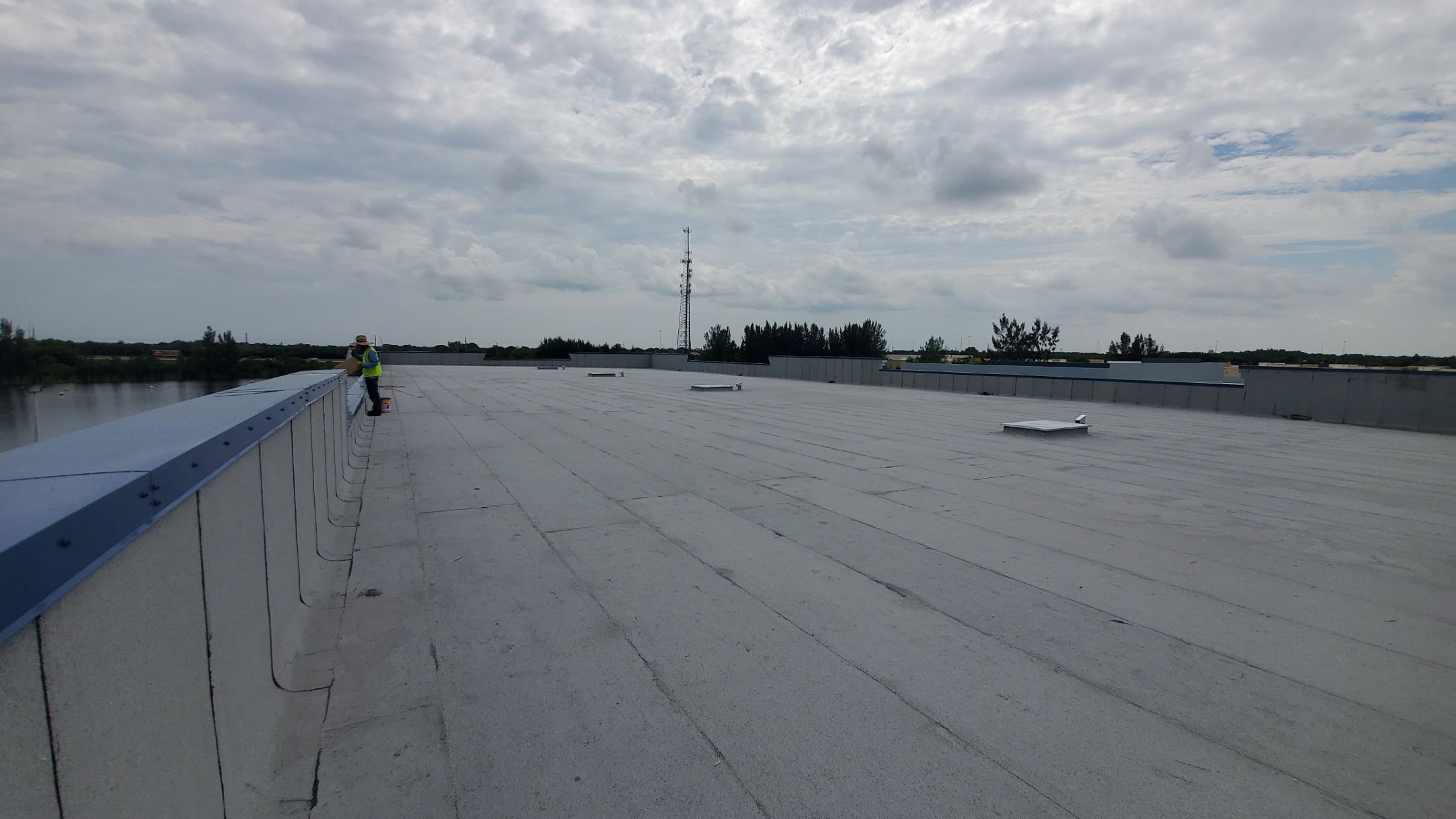 Torch Applied Modified Bitumen Roof Installation by Sailfish Roofing