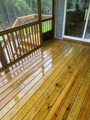 New Deck using Wood Sealant