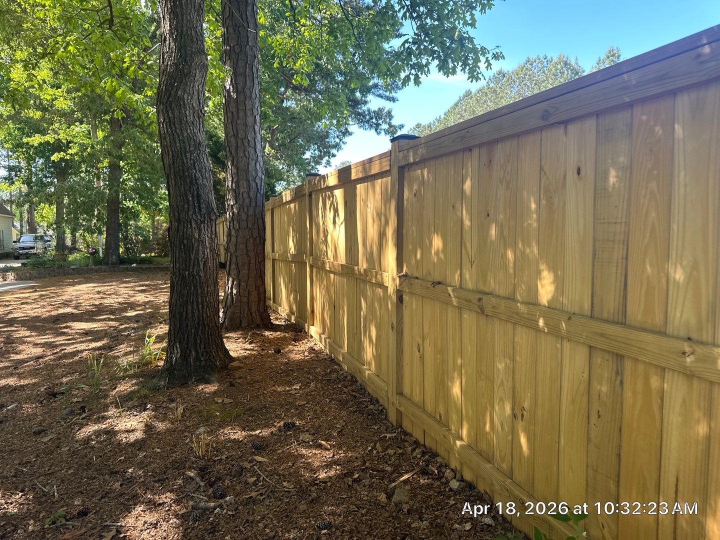 Fence using Wood Sealant by DuraSeal