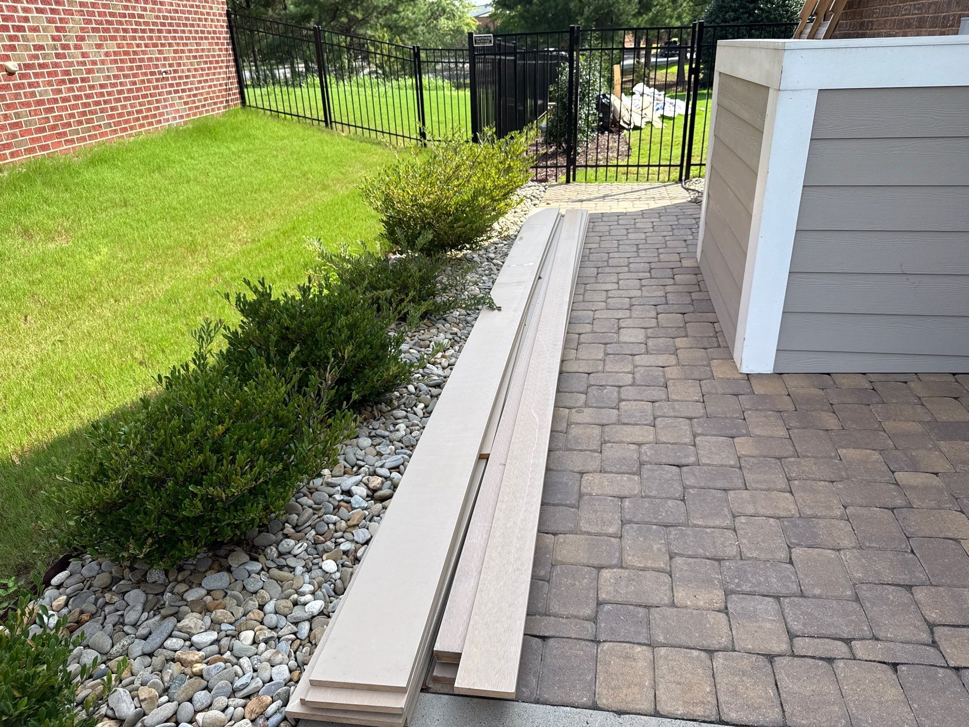 Project in Waxhaw by Badger Hauling