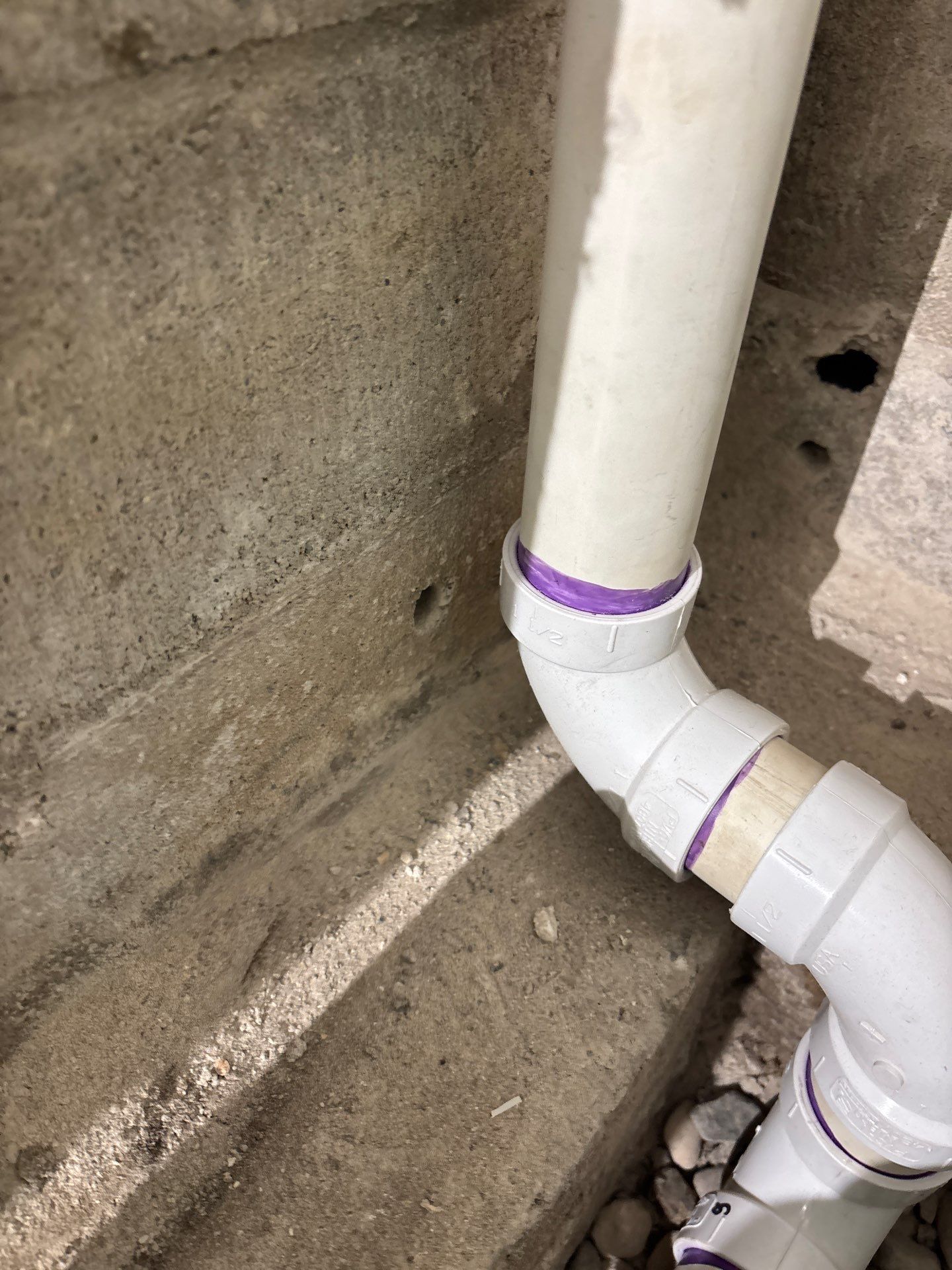 Drain tile and sump pump for George by Waterproofing Northeast