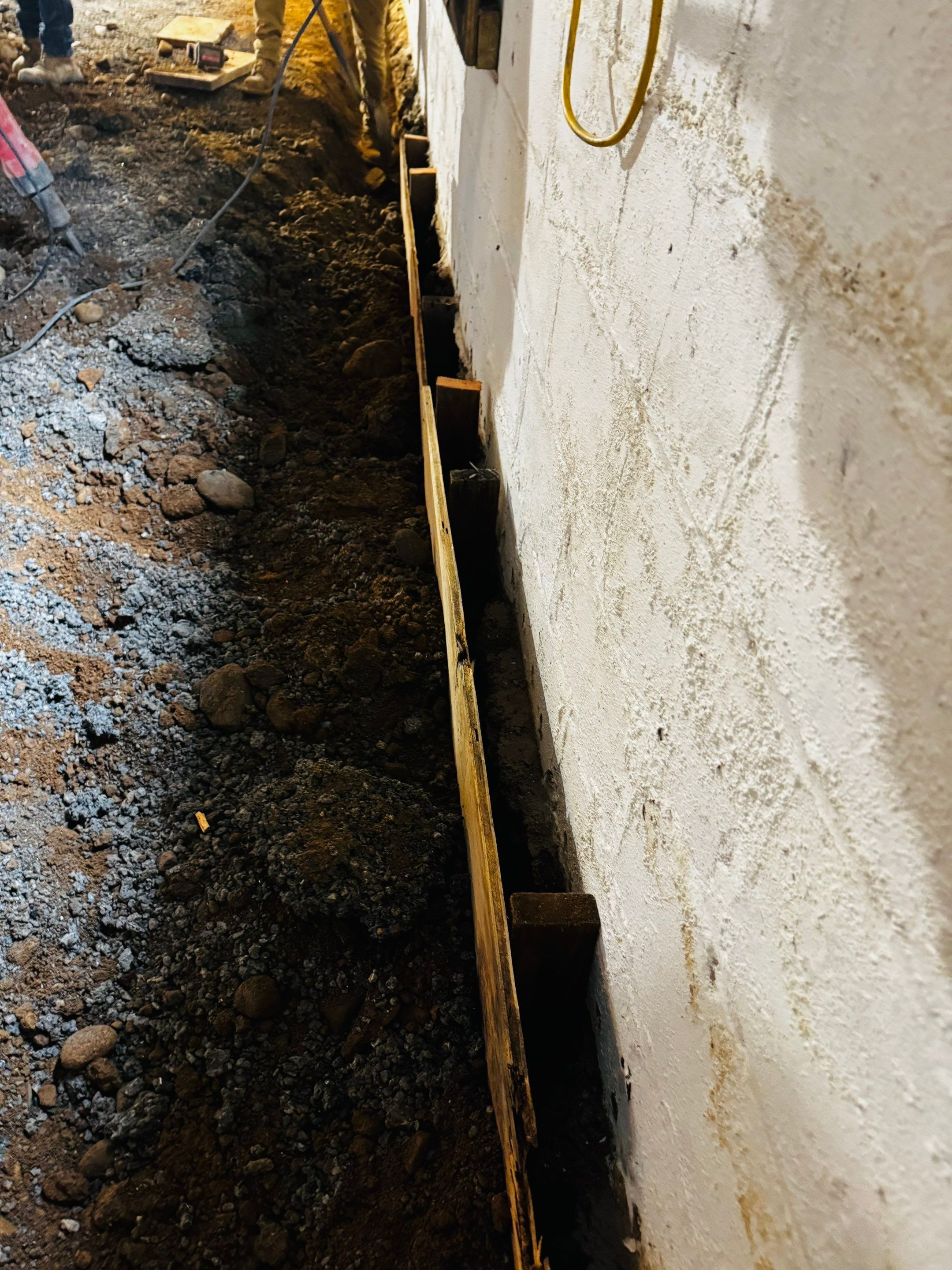 Concrete Floor Replacement and Interior French Drain Project in Morris Plains, New Jersey by Pure Service Pro, LLC 