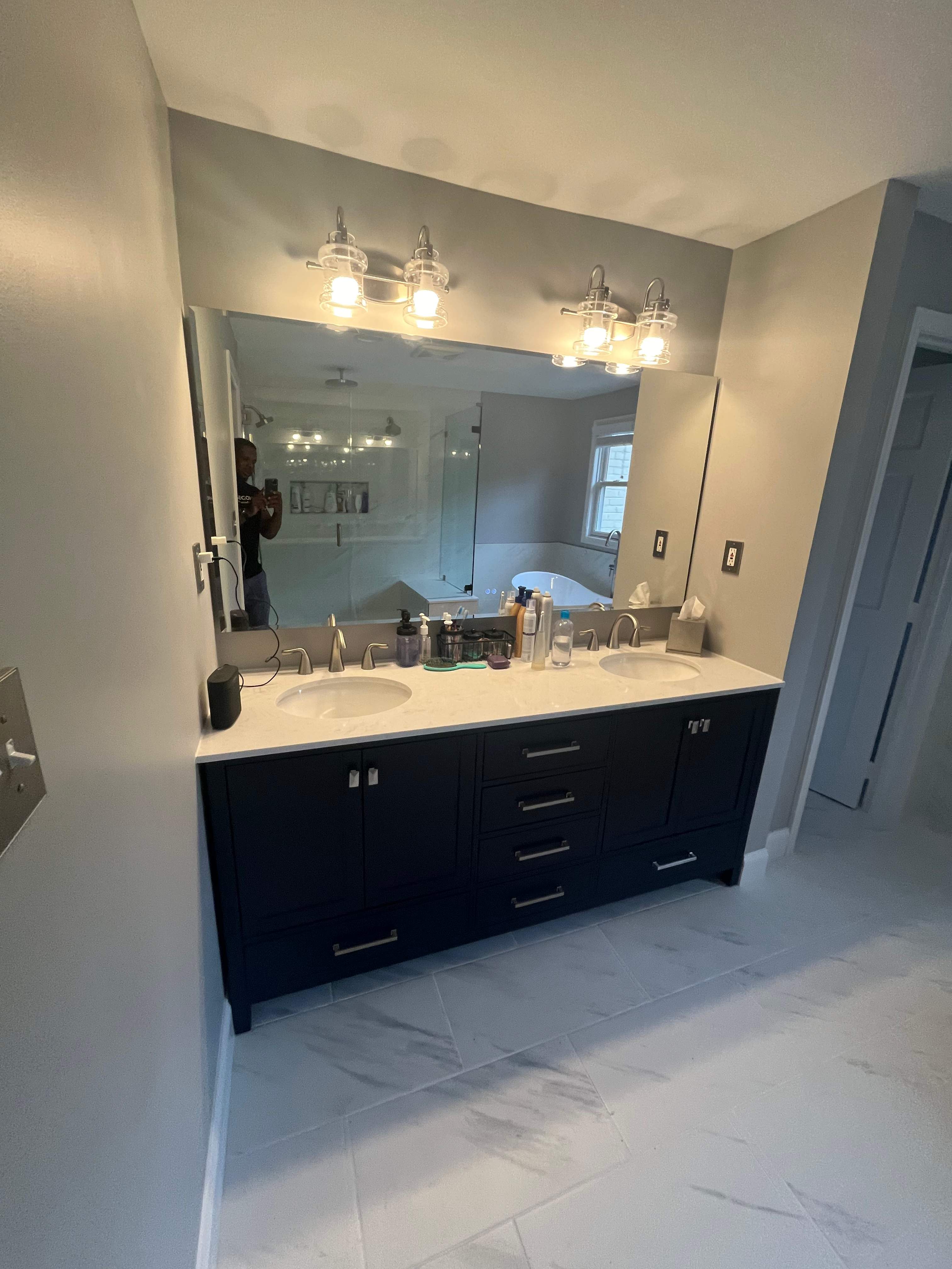 Master Bathroom Remodel - Potomac, MD by Remodel Now
